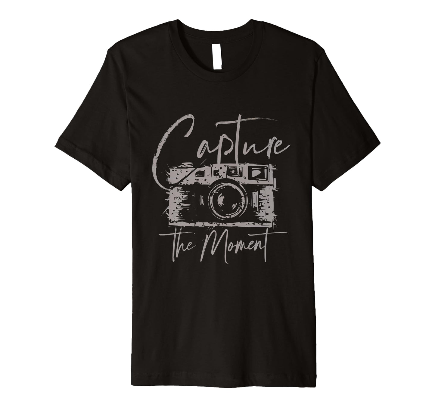 Capture Moment Photography Camera Photo T-Shirt - Unique Graphic for Adults - T-Shirt, Sweatshirt, Hoodie