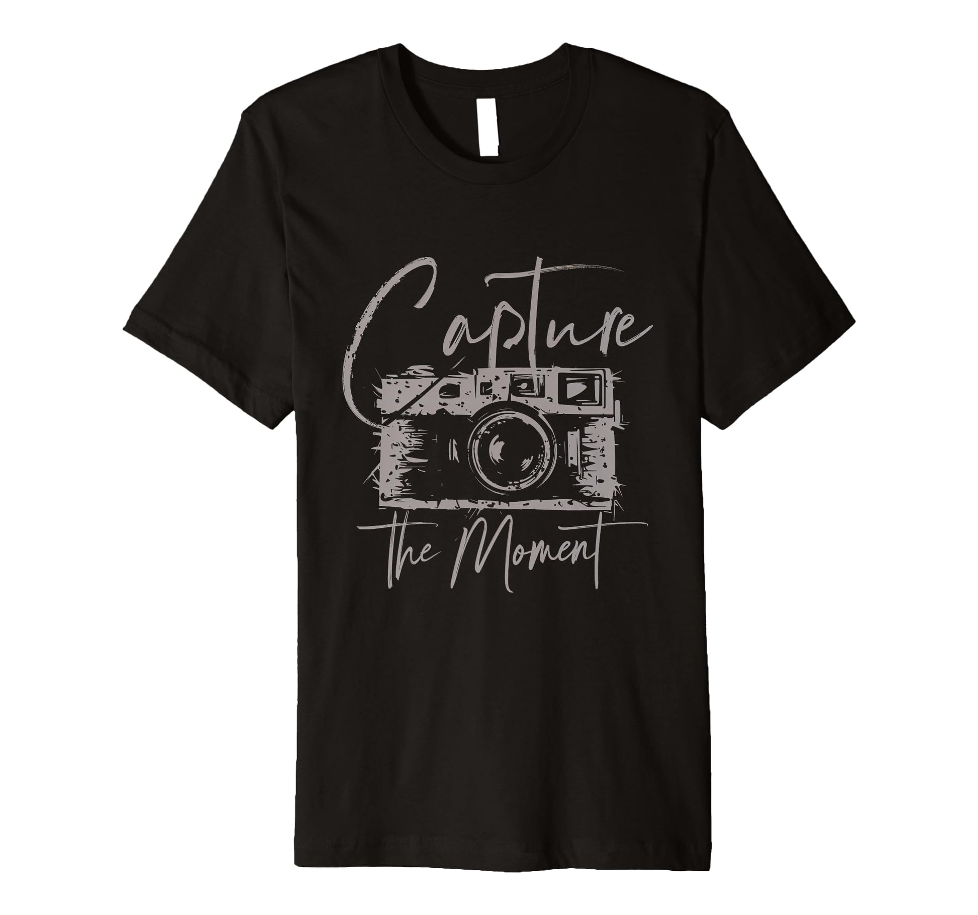 Capture Moment Photography Camera Photo T-Shirt - Unique Graphic for Adults - T-Shirt, Sweatshirt, Hoodie