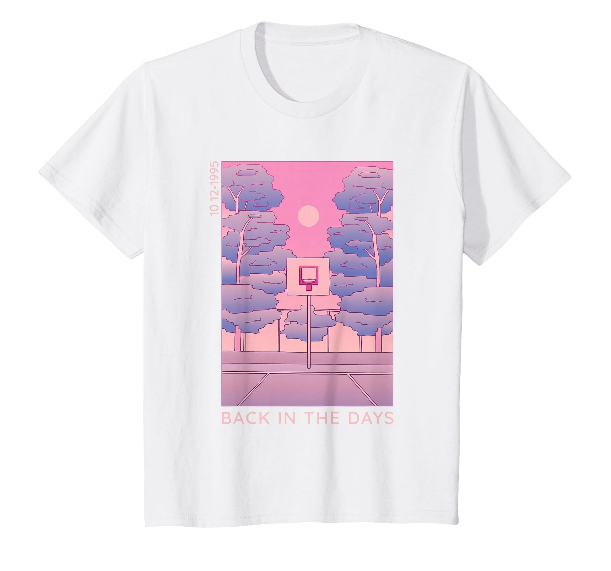 90S Japanese Vaporwave Aesthetic Basket T-Shirt - Minimalist Print Unisex - T-Shirt, Sweatshirt, Hoodie