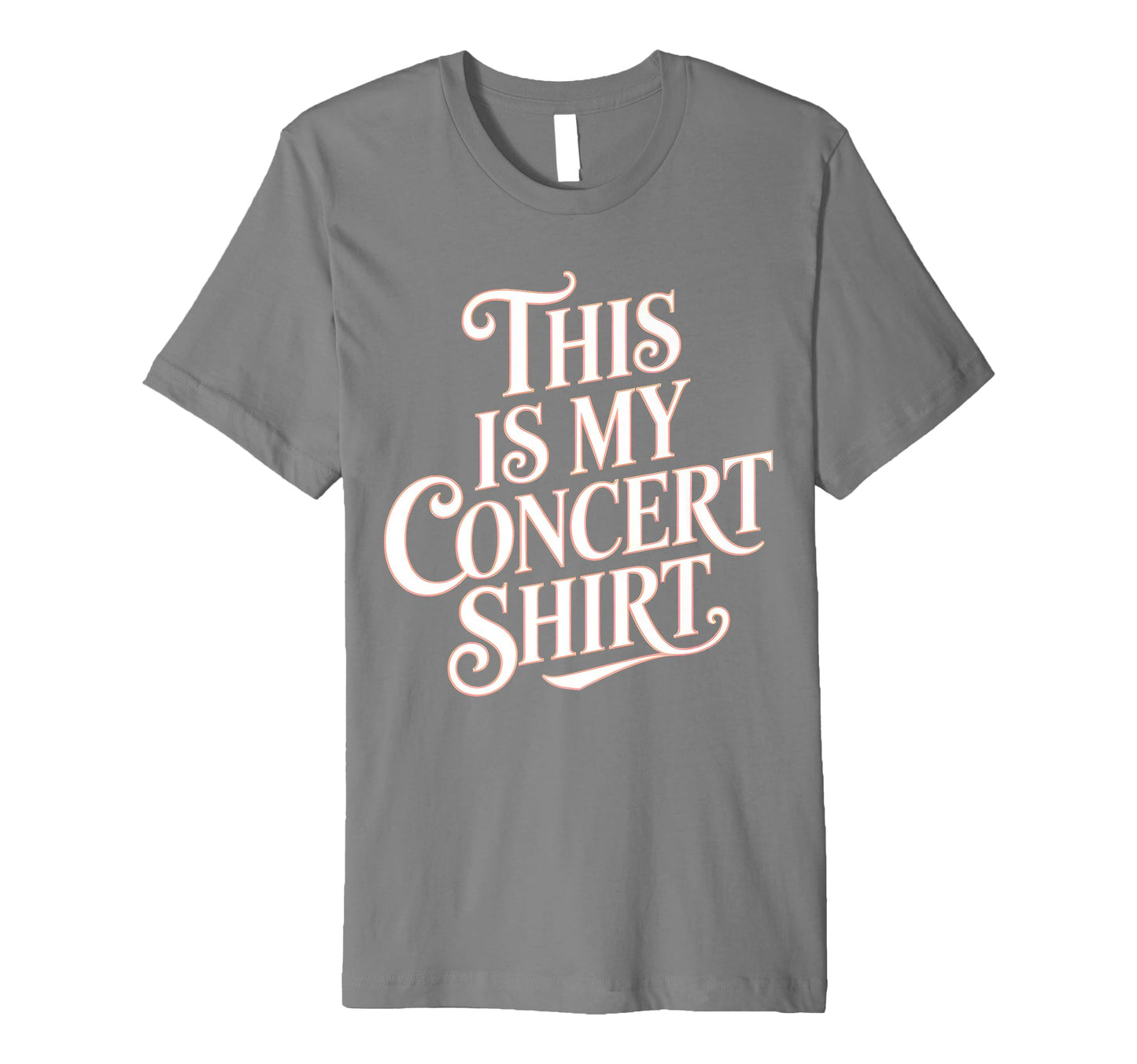 This Is My Concert Typography T-Shirt - Custom Art Print for Adults - T-Shirt, Sweatshirt, Hoodie
