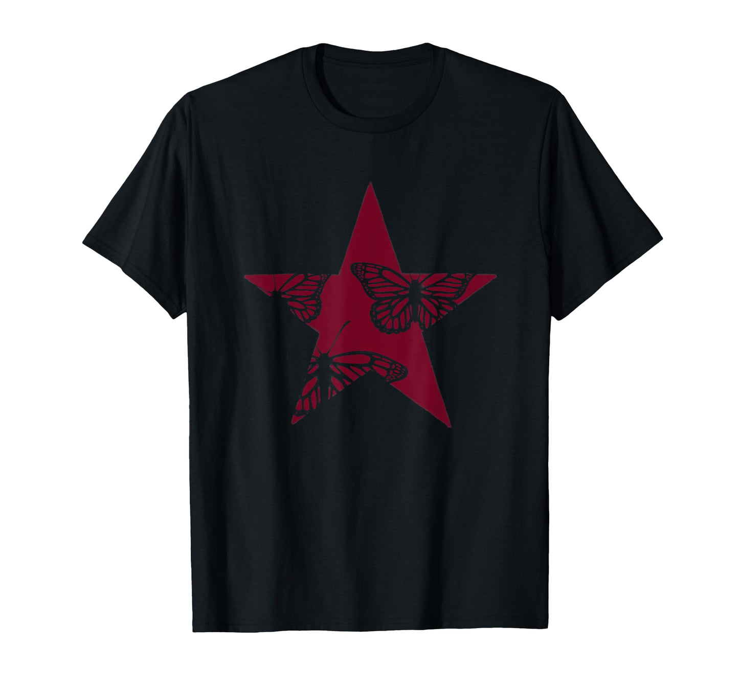 Star Stencil Graffiti Art Grunge Emo Egirl T-Shirt - Trendy Graphic Unisex - T-Shirt, Sweatshirt, Hoodie