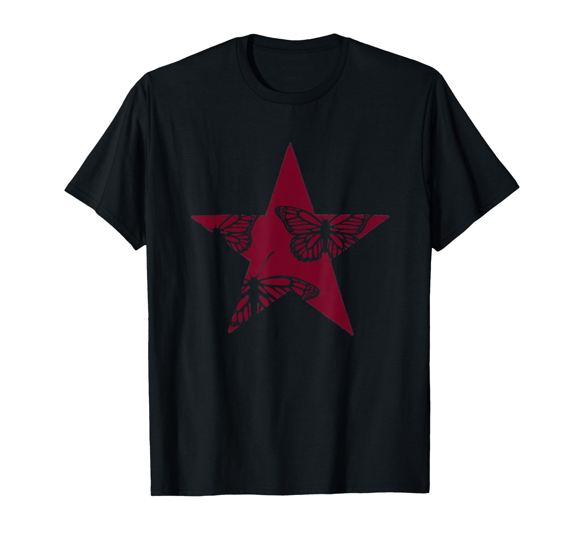 Star Stencil Graffiti Art Grunge Emo Egirl T-Shirt - Trendy Graphic Unisex - T-Shirt, Sweatshirt, Hoodie