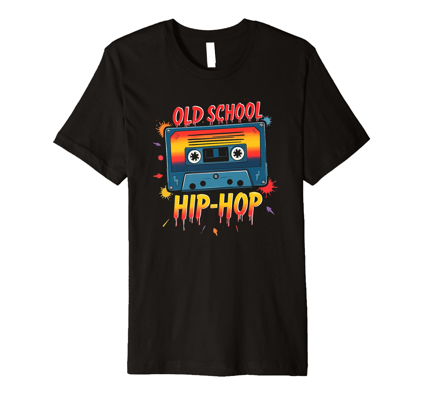 Exciting Old School Hiphop Cassette T-Shirt - Minimalist Print for Adults - T-Shirt, Sweatshirt, Hoodie