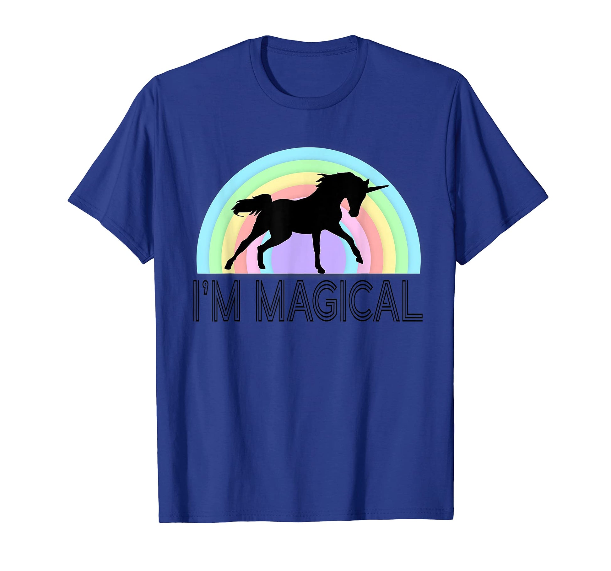 Im Magical Unicorn Rainbow 80S Horse T-Shirt - Aesthetic Graphic for Adults - T-Shirt, Sweatshirt, Hoodie