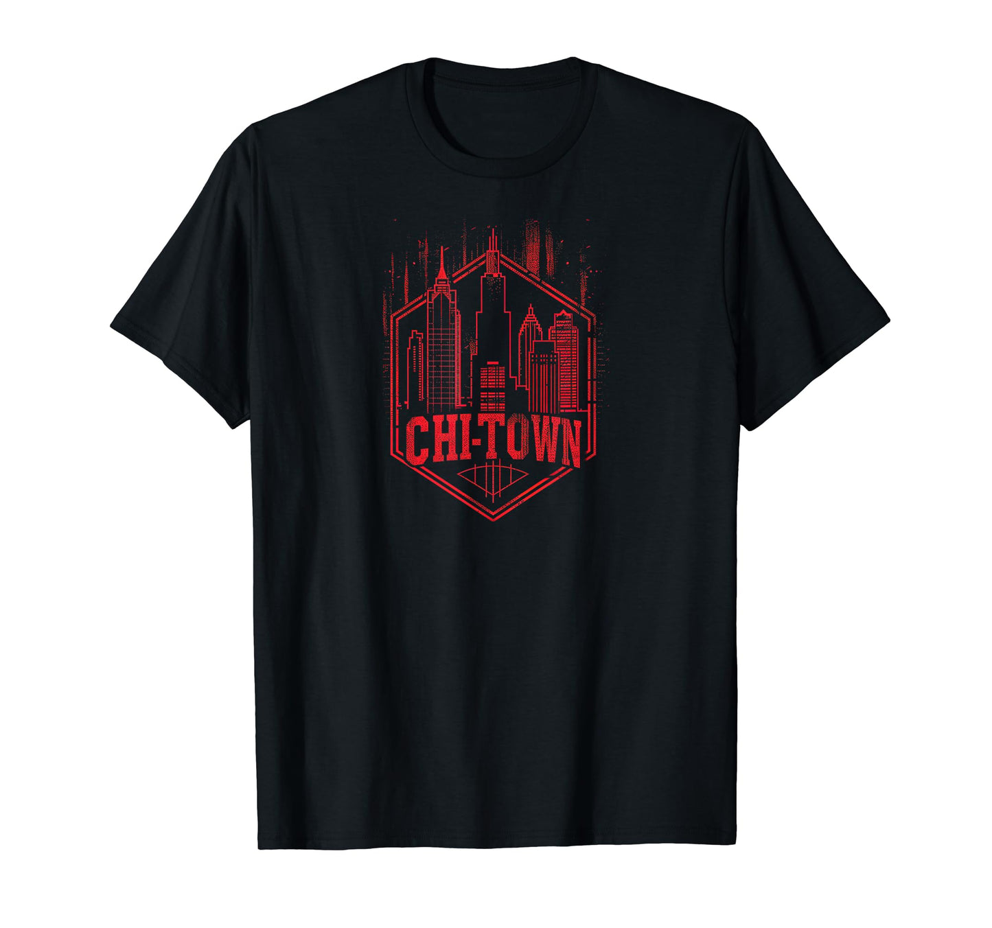 Chitown Grit 90S Grunge Urbandecay T-Shirt - Streetwear Style Men Women - T-Shirt, Sweatshirt, Hoodie