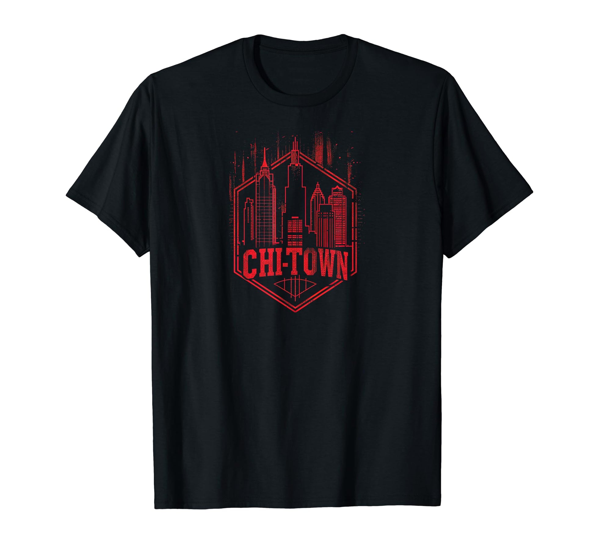 Chitown Grit 90S Grunge Urbandecay T-Shirt - Streetwear Style Men Women - T-Shirt, Sweatshirt, Hoodie