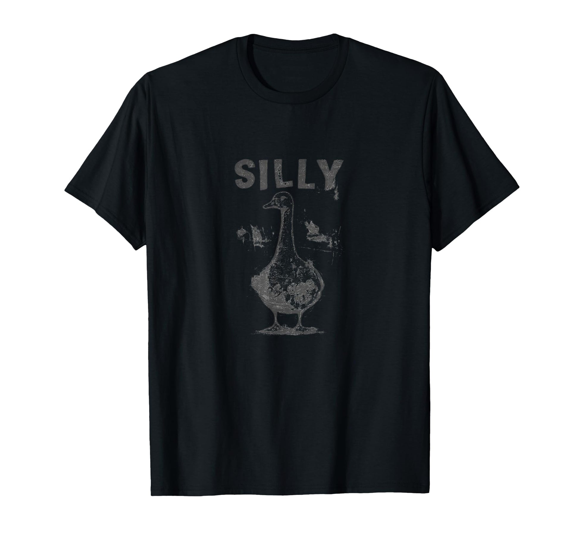 Goose Grunge Silly Bird Funny Goose Meme T-Shirt - Aesthetic Graphic Unisex - T-Shirt, Sweatshirt, Hoodie