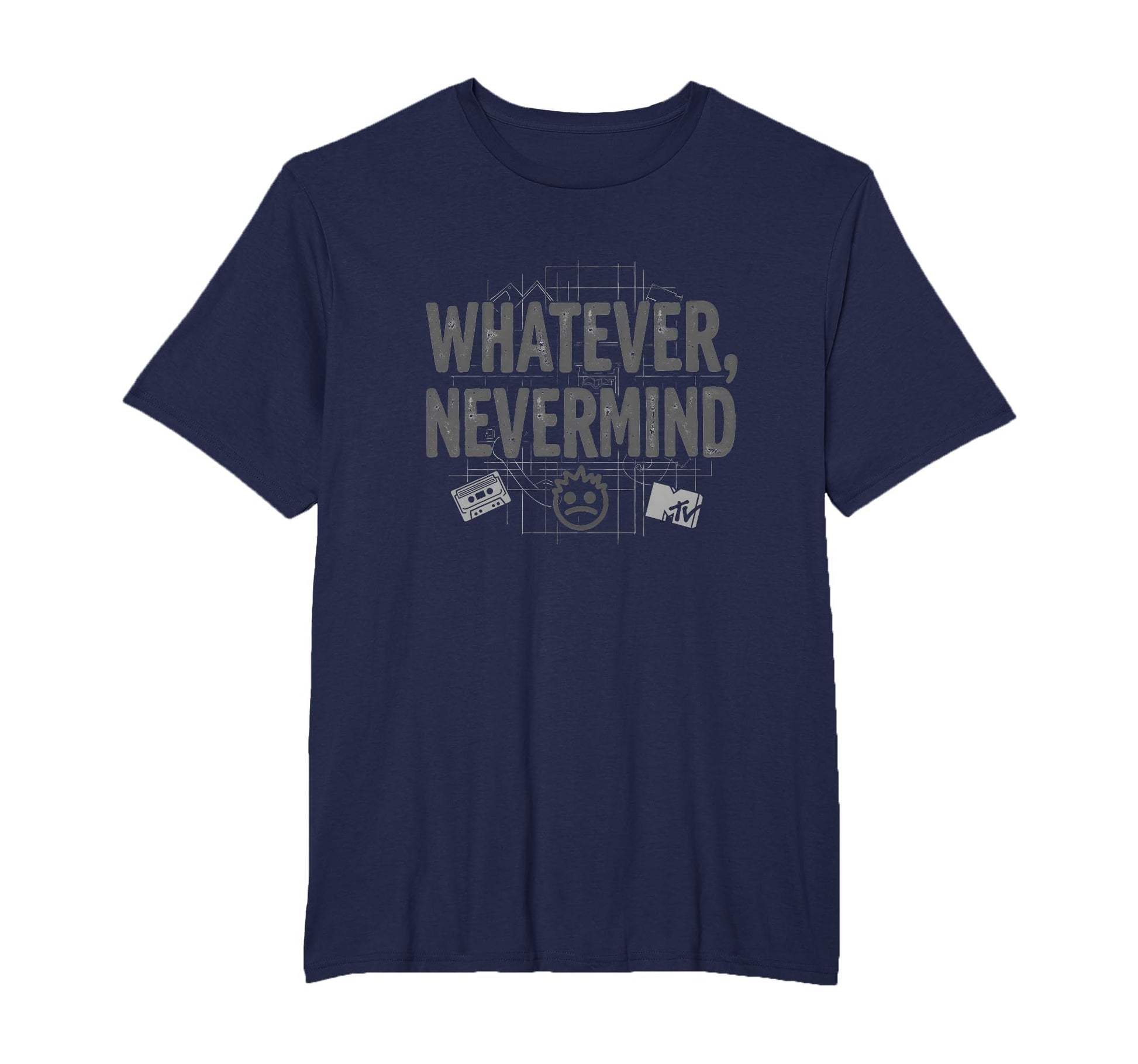 Whatever Nevermind Gen X Nostalgic T-Shirt - Streetwear Style for Adults - T-Shirt, Sweatshirt, Hoodie