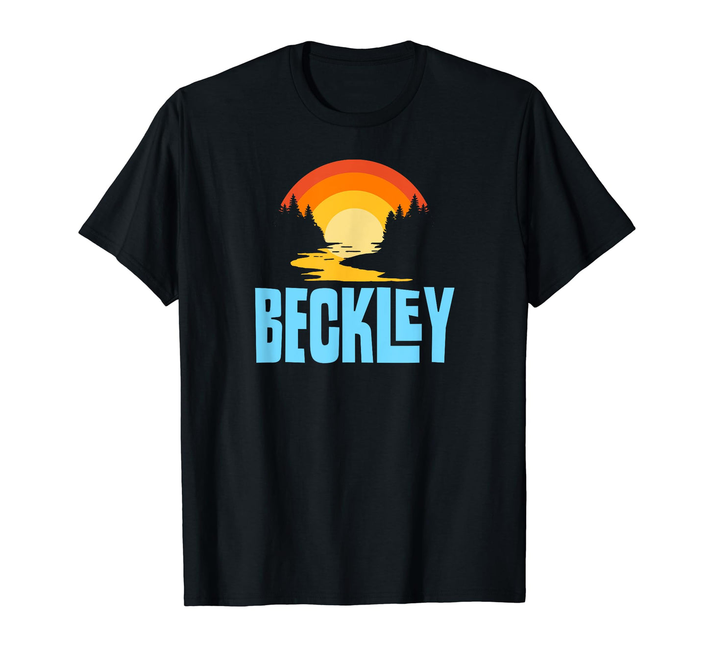 Beckley West Virginia Waters Outdoor T-Shirt - Graphic Print Unisex - T-Shirt, Sweatshirt, Hoodie