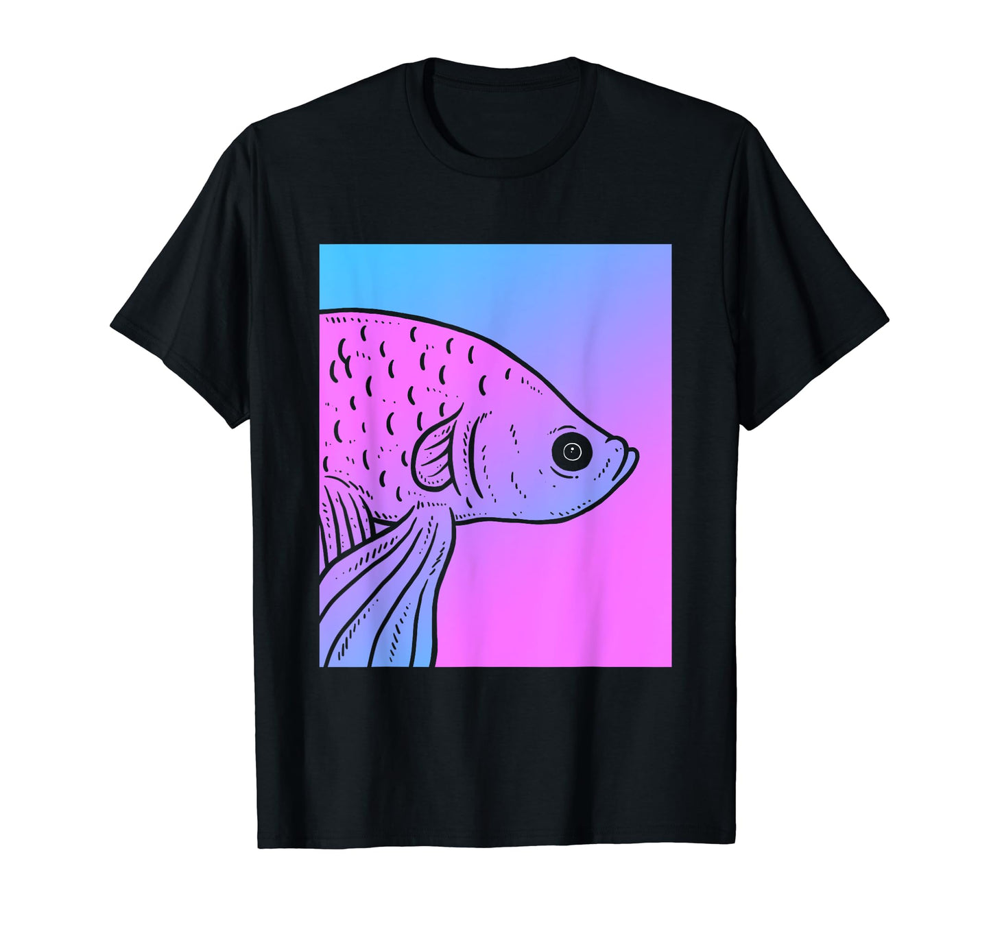 Vaporwave Betta Aesthetic Pastel Goth T-Shirt - Unique Graphic for Adults - T-Shirt, Sweatshirt, Hoodie