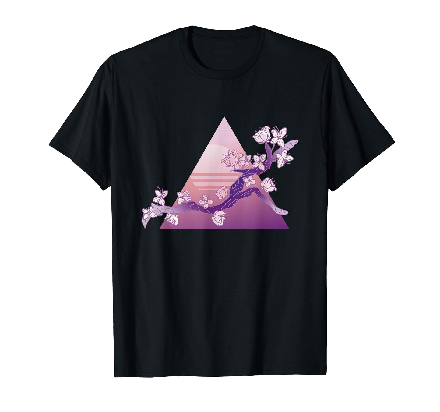 Vaporwave Japanese Aesthetic Sakura T-Shirt - Streetwear Style Unisex - T-Shirt, Sweatshirt, Hoodie