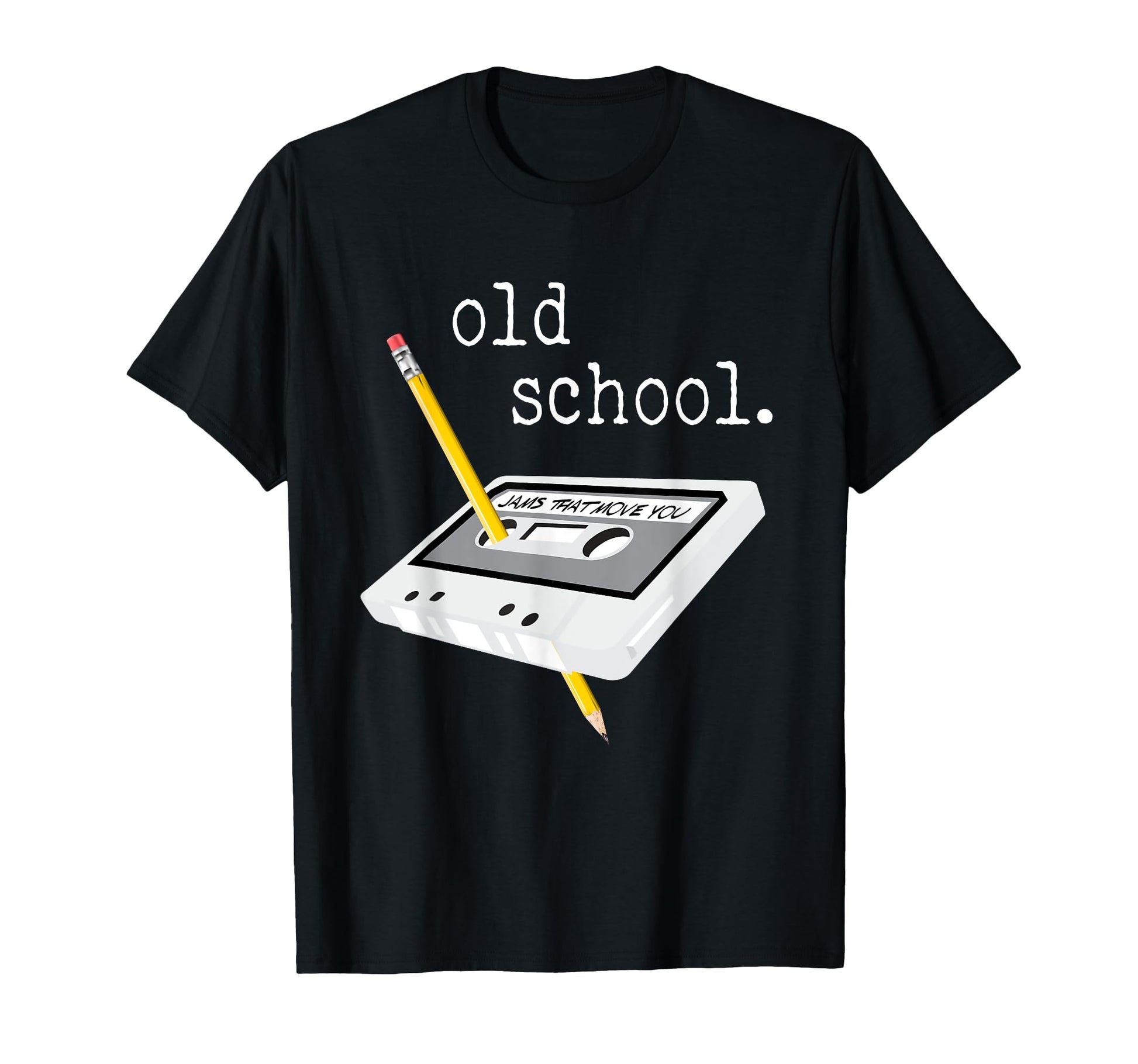 Old School Music Fan Analog Hip T-Shirt - Fun Novelty Design for Adults - T-Shirt, Sweatshirt, Hoodie