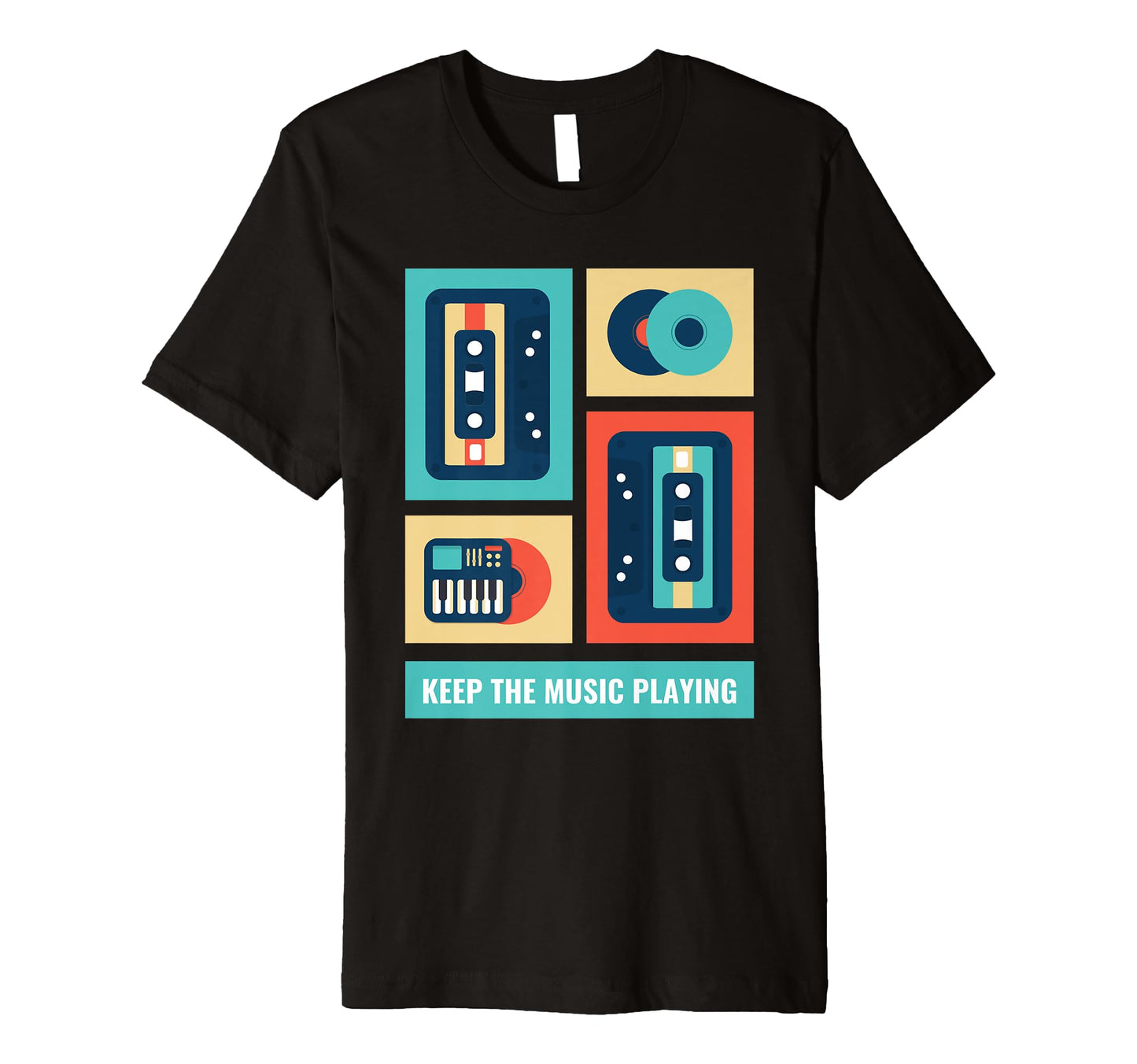 Music 80S Hip Hop Cassette Tape Gift T-Shirt - Trendy Graphic for Adults - T-Shirt, Sweatshirt, Hoodie