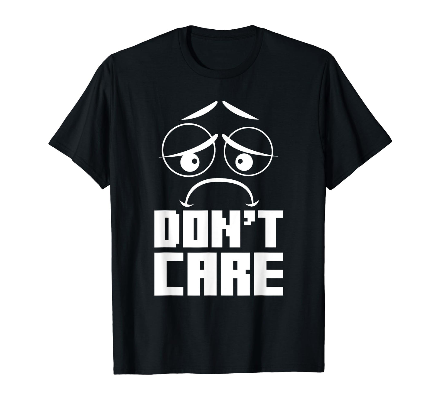 Dont Care Aesthetic Vaporwave T-Shirt - Trendy Graphic Unisex - T-Shirt, Sweatshirt, Hoodie