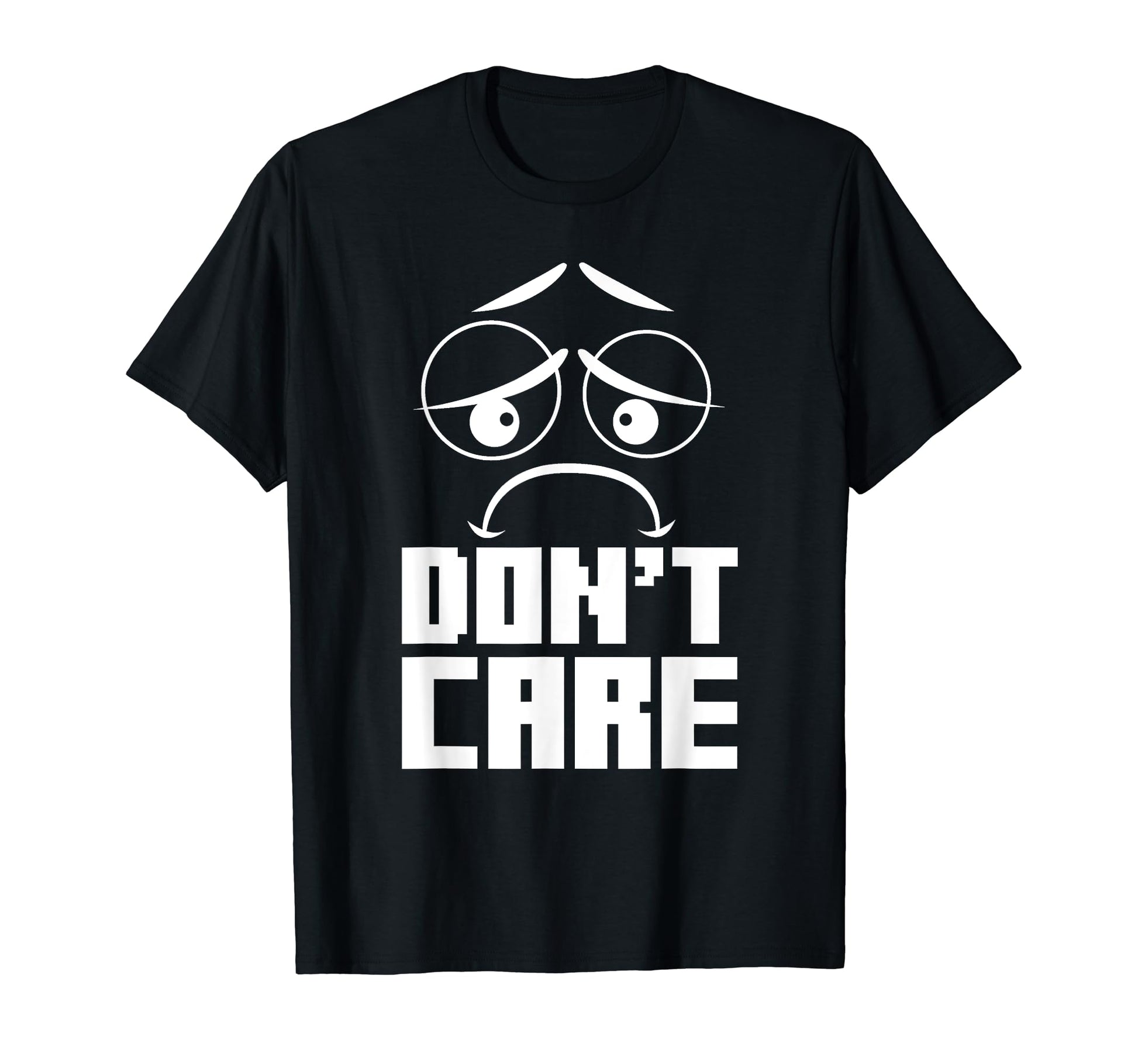 Dont Care Aesthetic Vaporwave T-Shirt - Trendy Graphic Unisex - T-Shirt, Sweatshirt, Hoodie