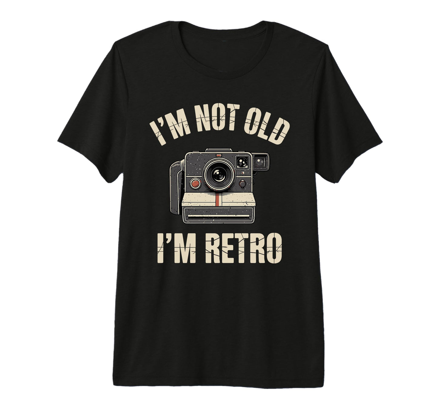Im Not Old Im Camera Photography Tri T-Shirt - Custom Art Print for Adults - T-Shirt, Sweatshirt, Hoodie