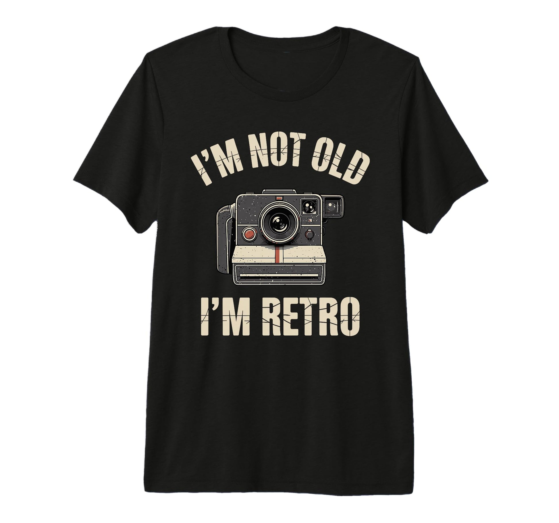 Im Not Old Im Camera Photography Tri T-Shirt - Custom Art Print for Adults - T-Shirt, Sweatshirt, Hoodie
