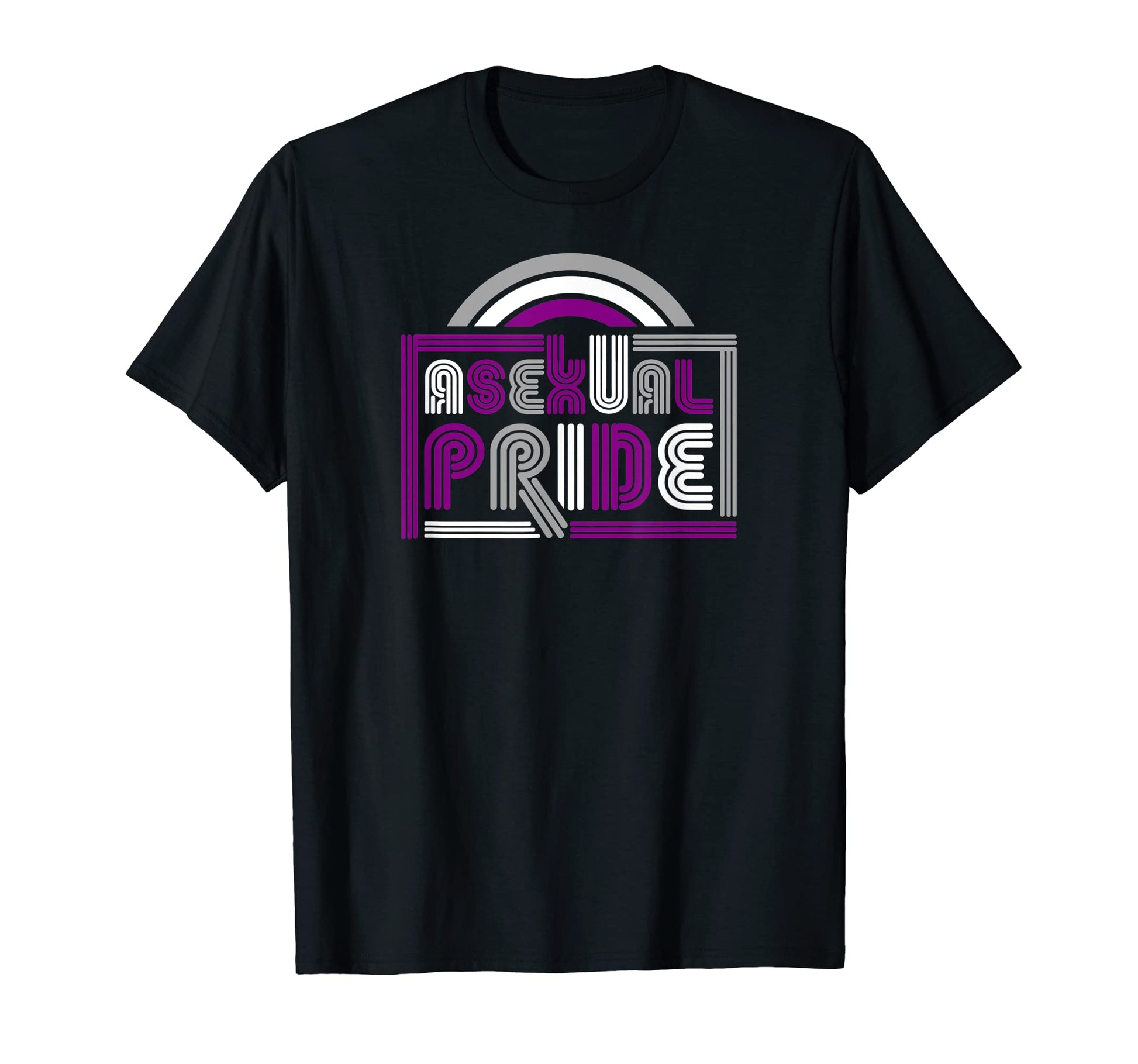 Asexual Pride Flag Stuff Rainbow T-Shirt - Fun Novelty Design Unisex - T-Shirt, Sweatshirt, Hoodie
