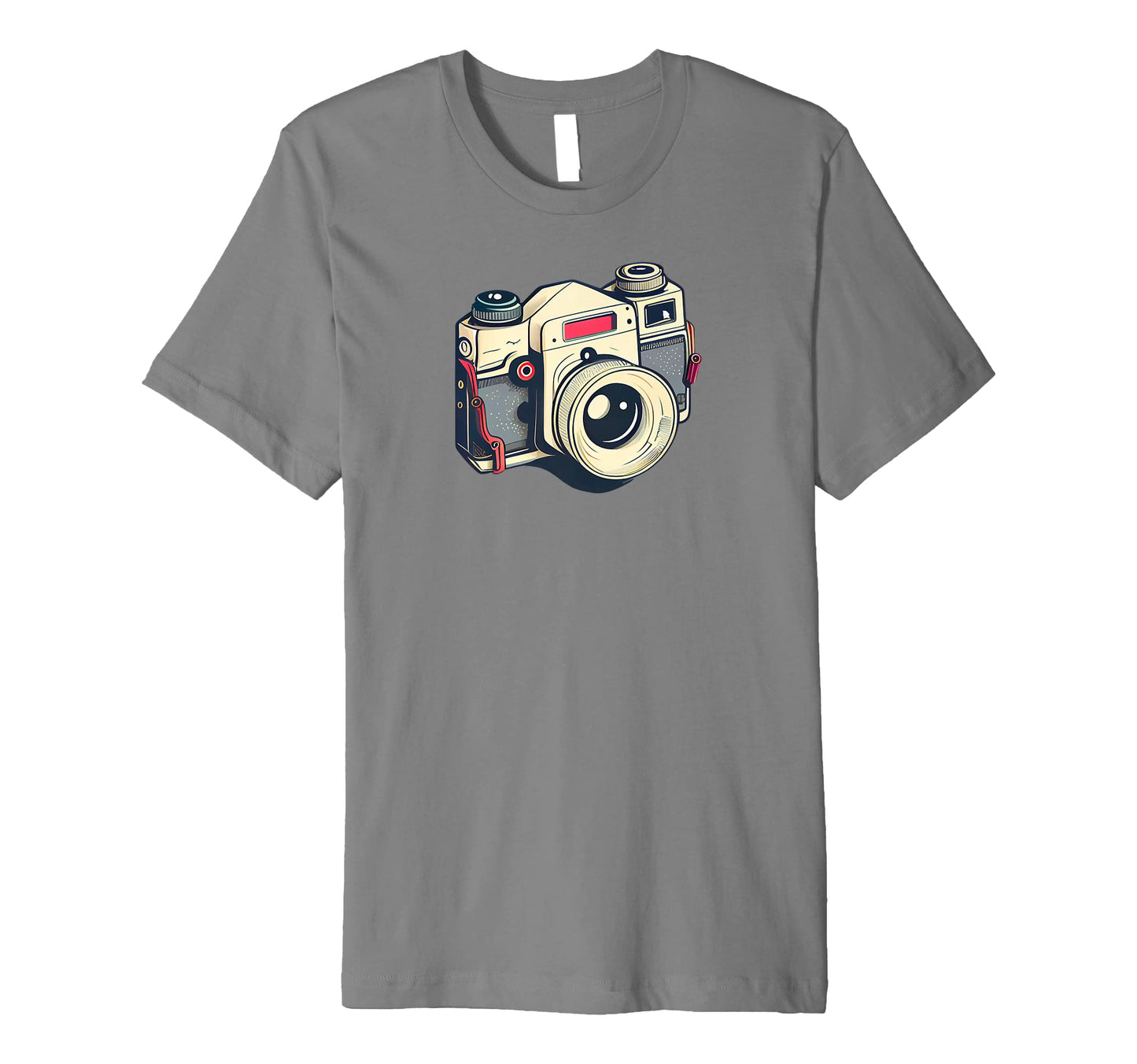 Eighties Vibe Slr Camera Photography T-Shirt - Fun Novelty Design Men Women - T-Shirt, Sweatshirt, Hoodie