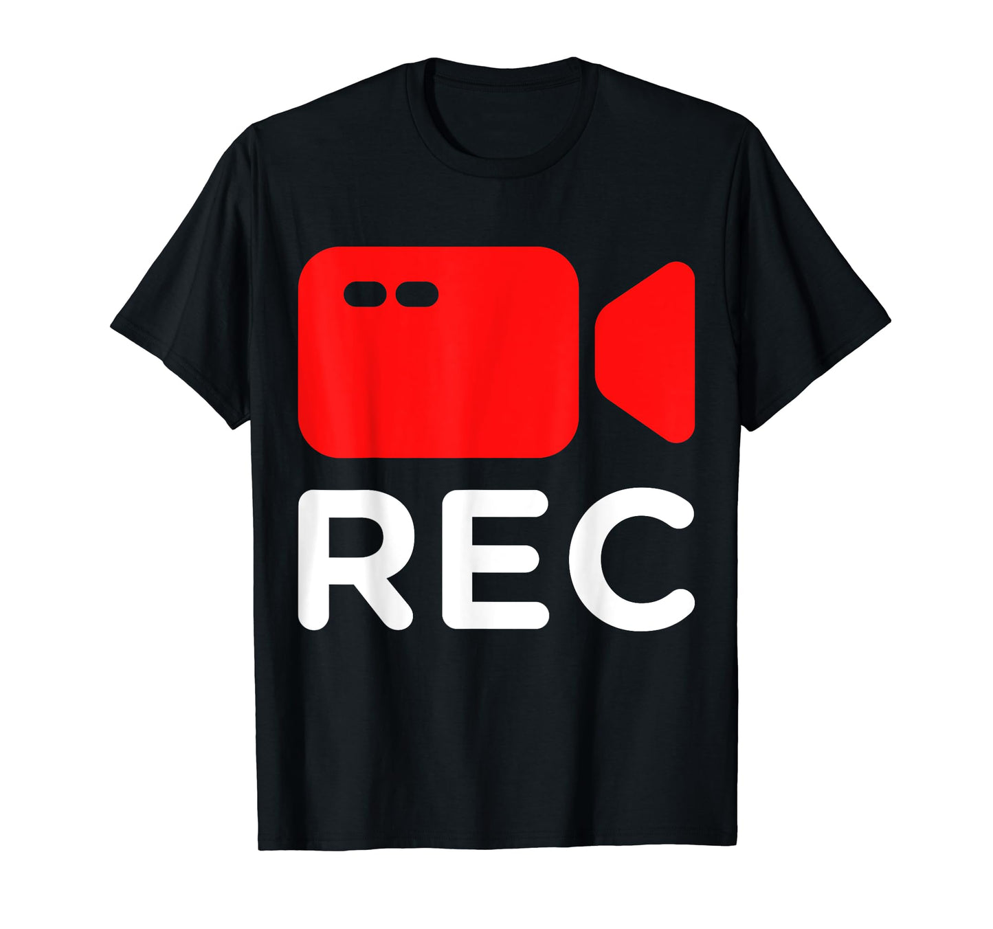 Record Video Camera Recording Radio T-Shirt - Aesthetic Graphic for Adults - T-Shirt, Sweatshirt, Hoodie
