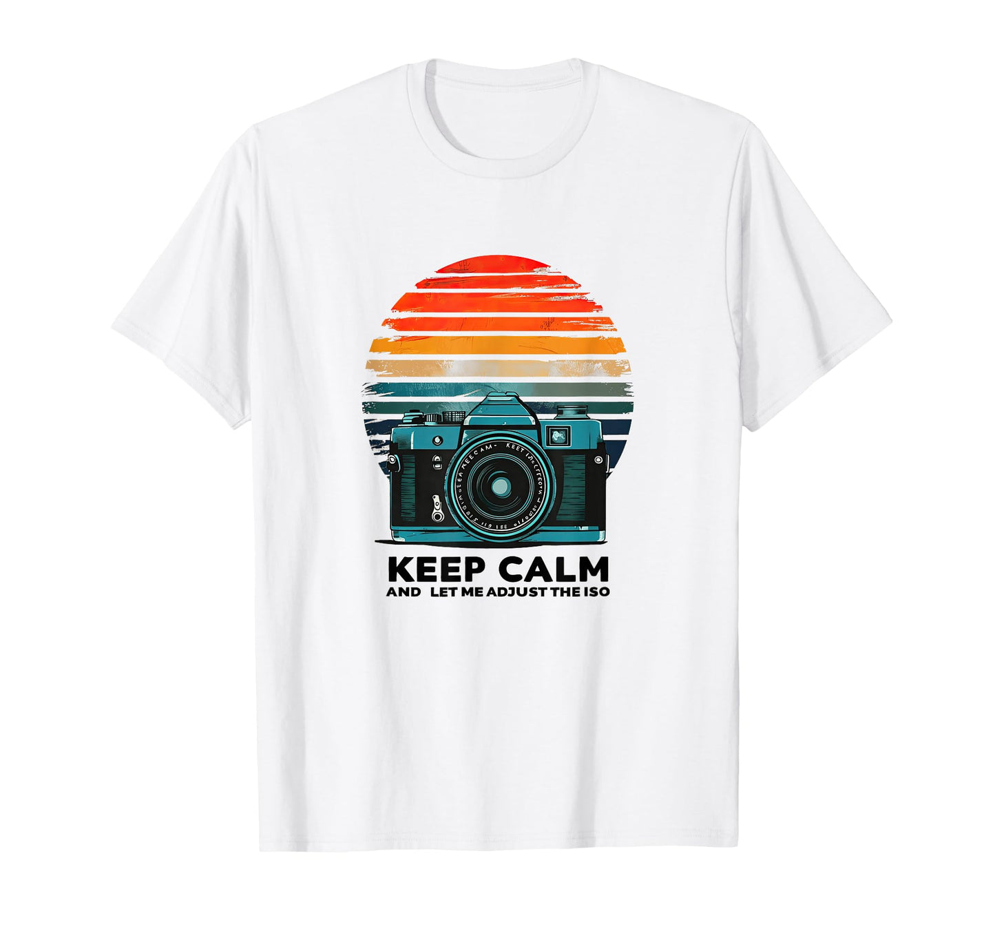 Camera Photography Iso Sunset T-Shirt - Aesthetic Graphic Men Women - T-Shirt, Sweatshirt, Hoodie