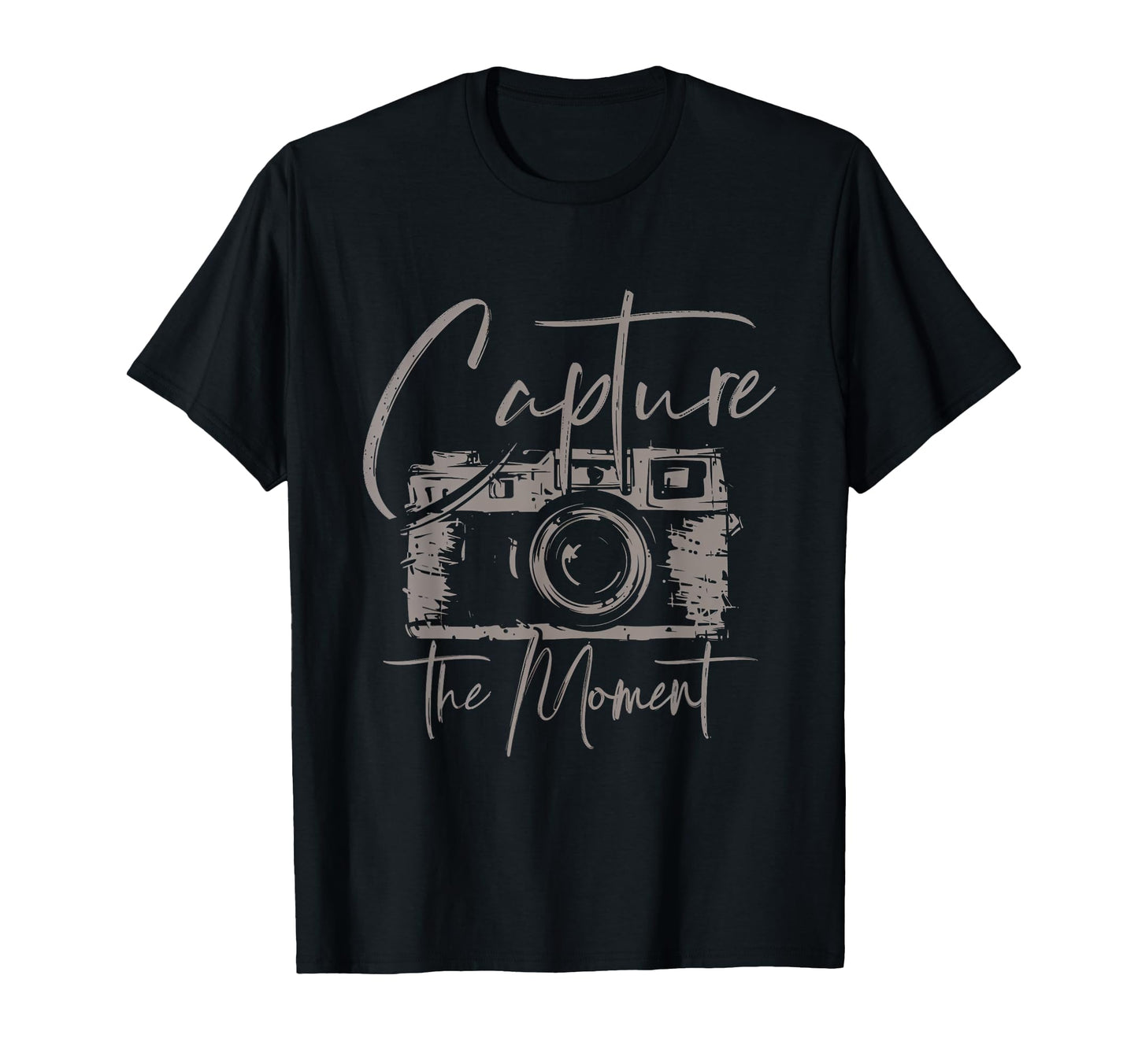 Capture Moment Photography Camera Art T-Shirt - Novelty Apparel for Adults - T-Shirt, Sweatshirt, Hoodie