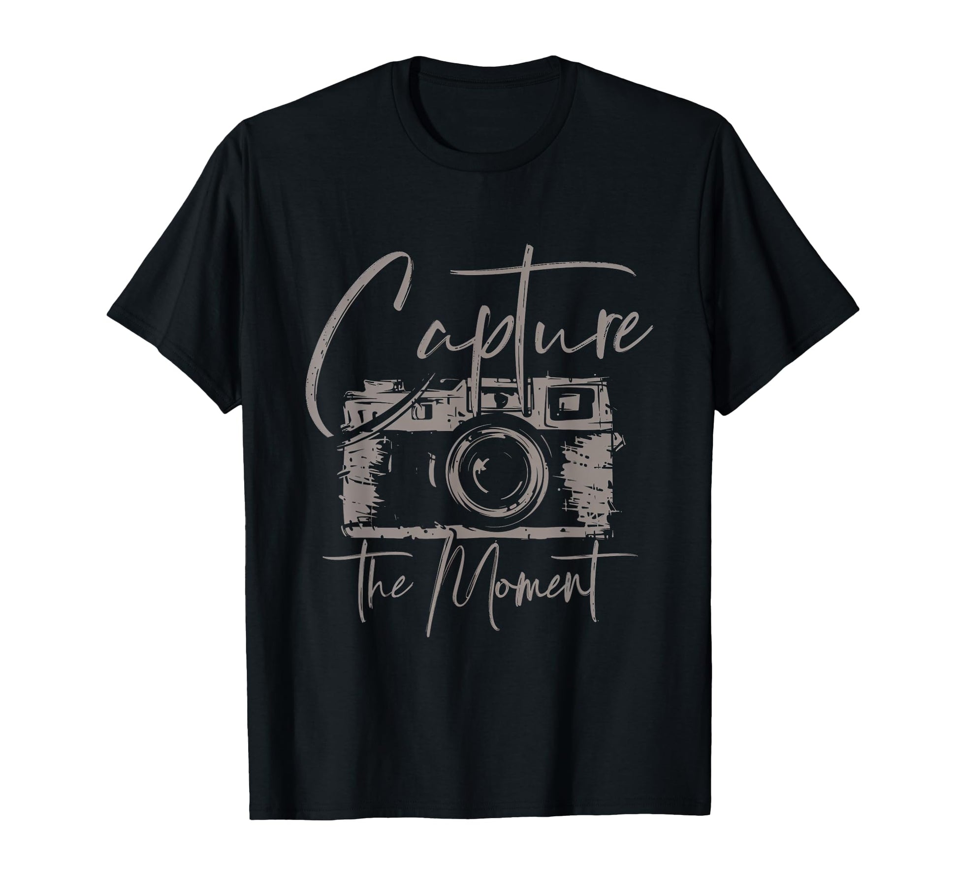 Capture Moment Photography Camera Art T-Shirt - Novelty Apparel for Adults - T-Shirt, Sweatshirt, Hoodie