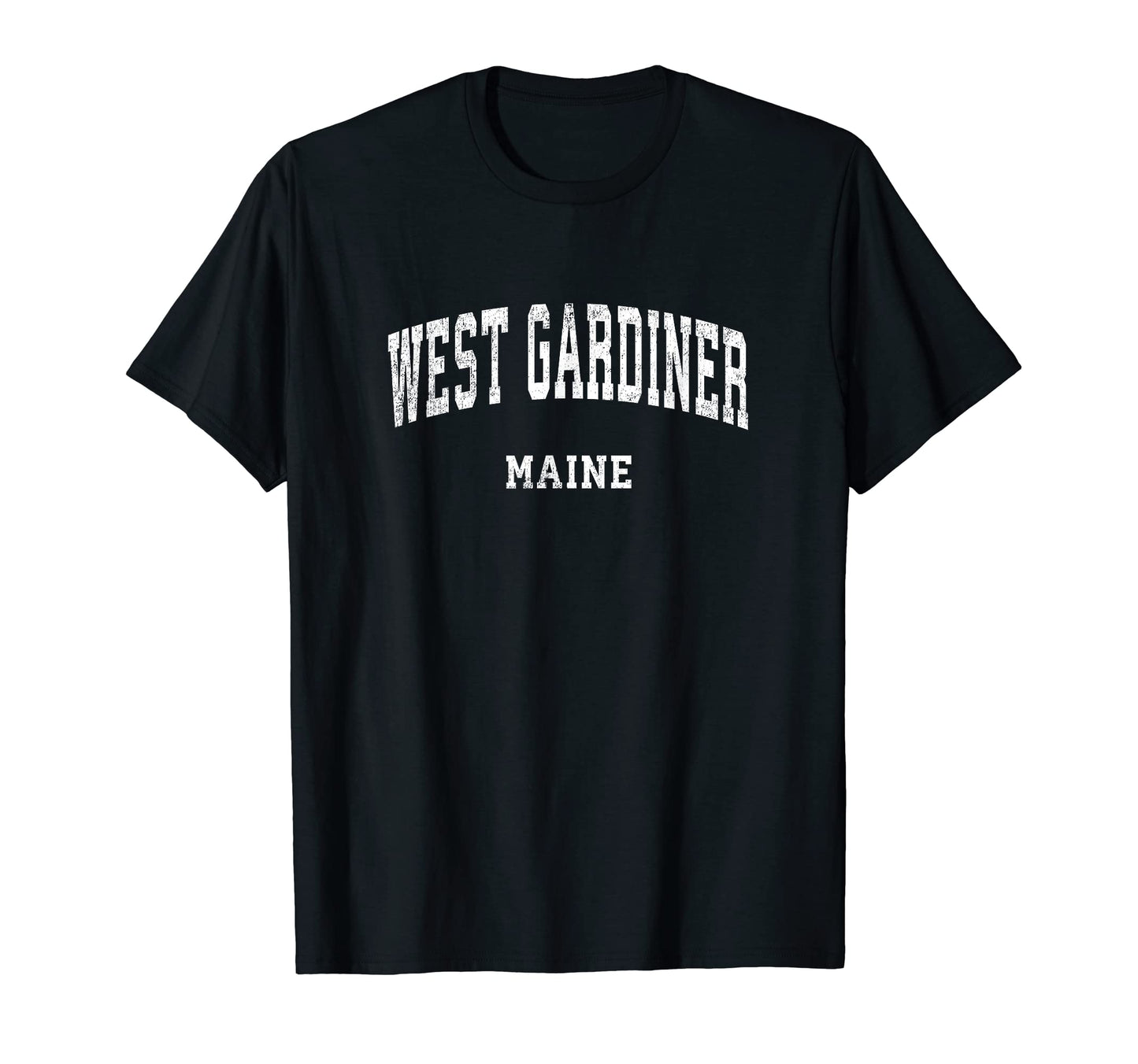 West Gardiner Maine Me Athletic Sports T-Shirt - Aesthetic Graphic Unisex - T-Shirt, Sweatshirt, Hoodie