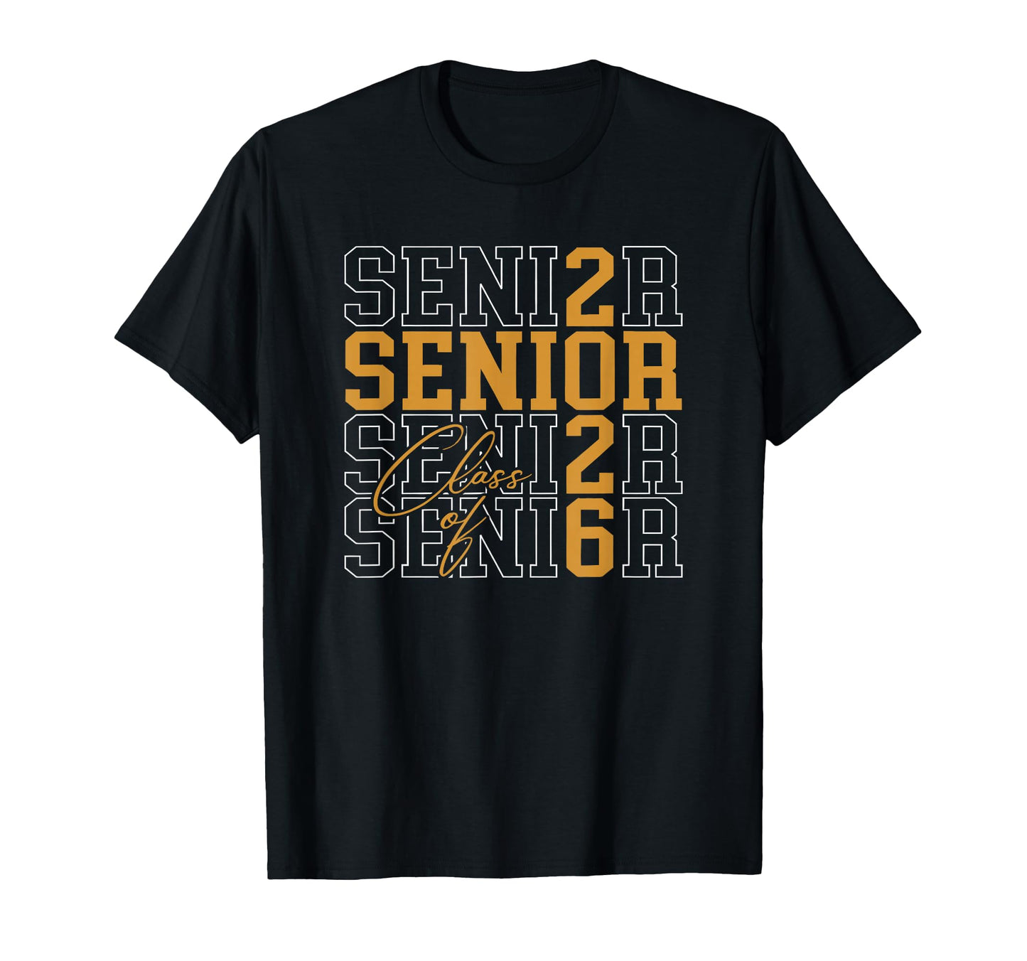 Classes Senior 2026 Bold Graduation T-Shirt - Trendy Graphic Men Women - T-Shirt, Sweatshirt, Hoodie