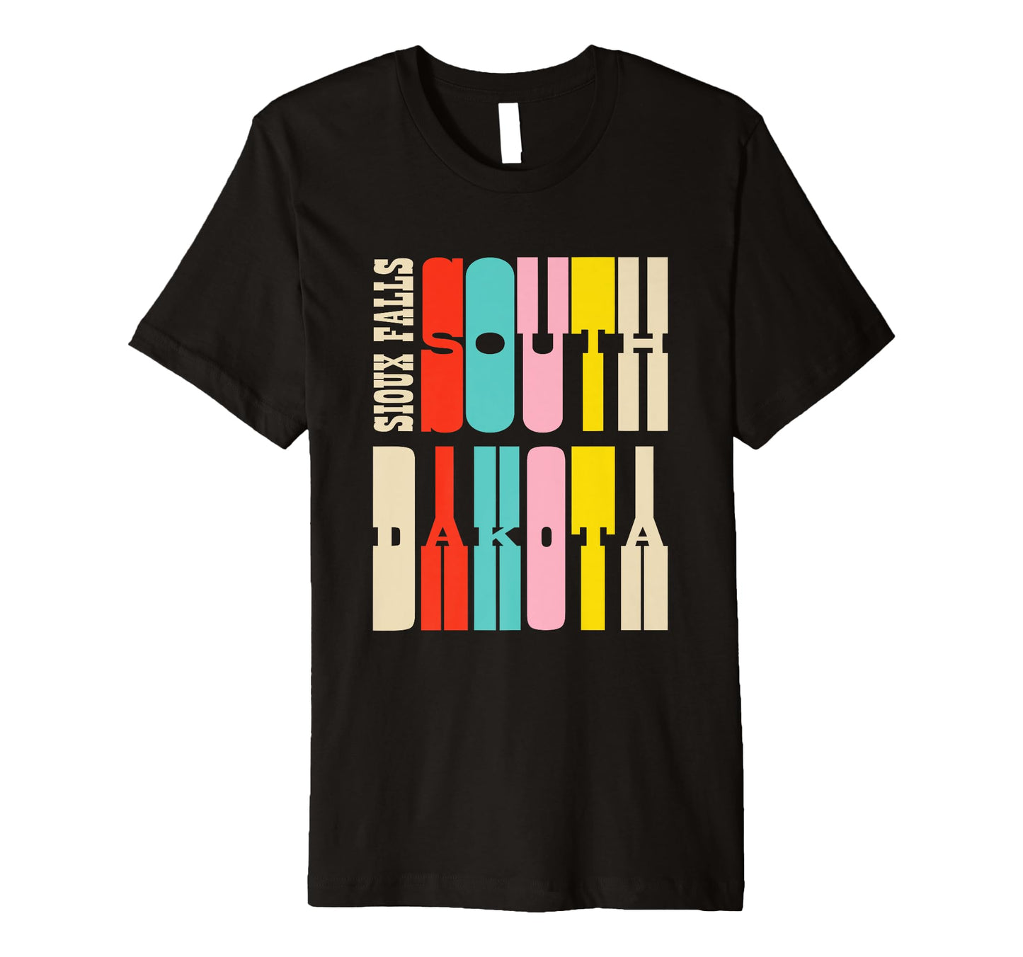 Sioux Falls South Dakota Souvenir T-Shirt - Minimalist Print for Adults - T-Shirt, Sweatshirt, Hoodie