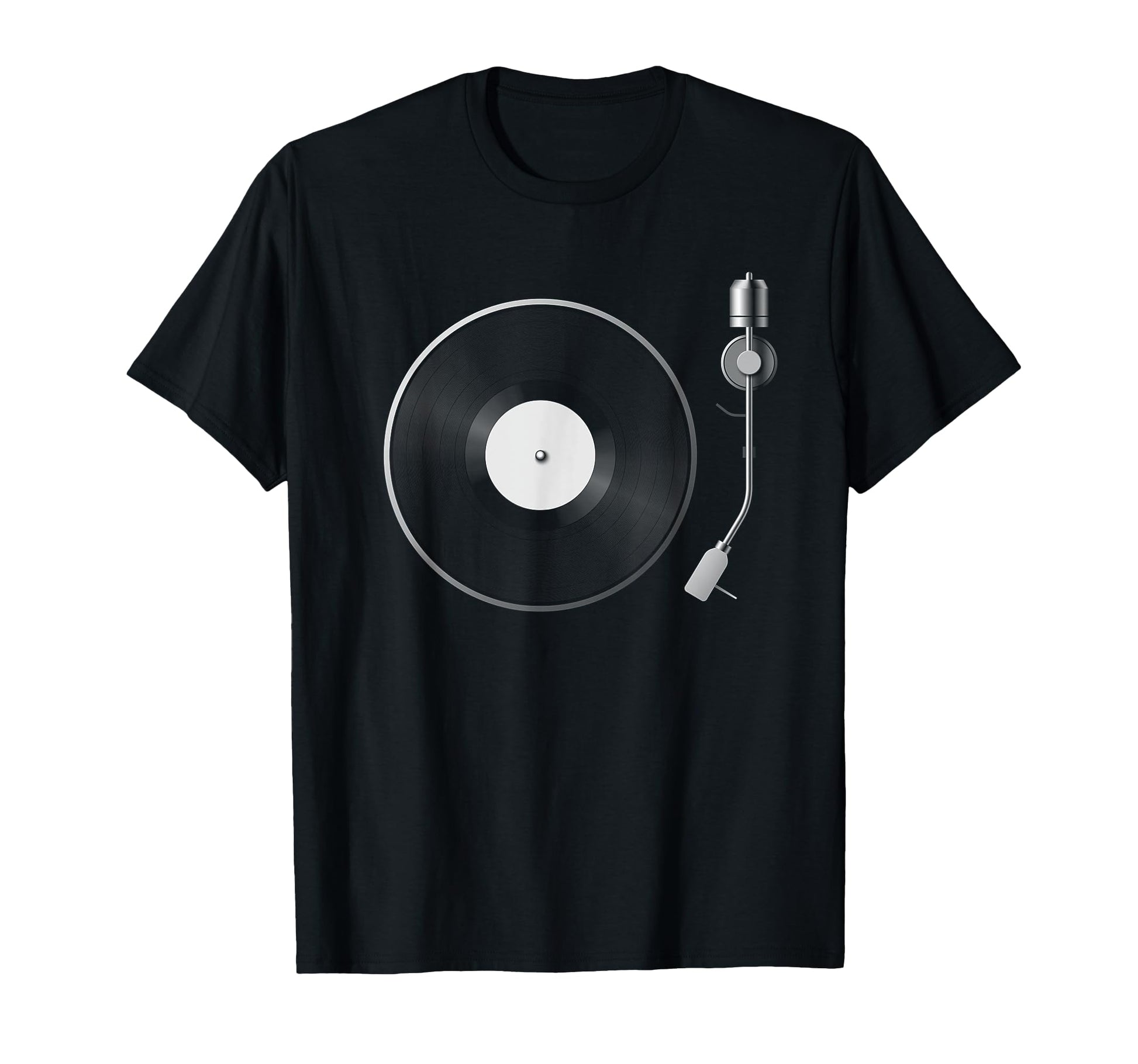 Lp Record Player Turntable Vinyl T-Shirt - Casual Everyday Wear Unisex - T-Shirt, Sweatshirt, Hoodie