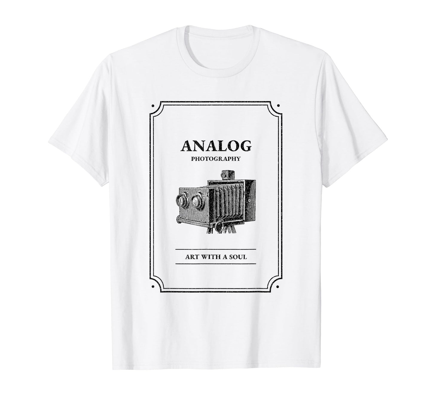Analog Photography Art Soul Camera T-Shirt - Novelty Apparel for Adults - T-Shirt, Sweatshirt, Hoodie