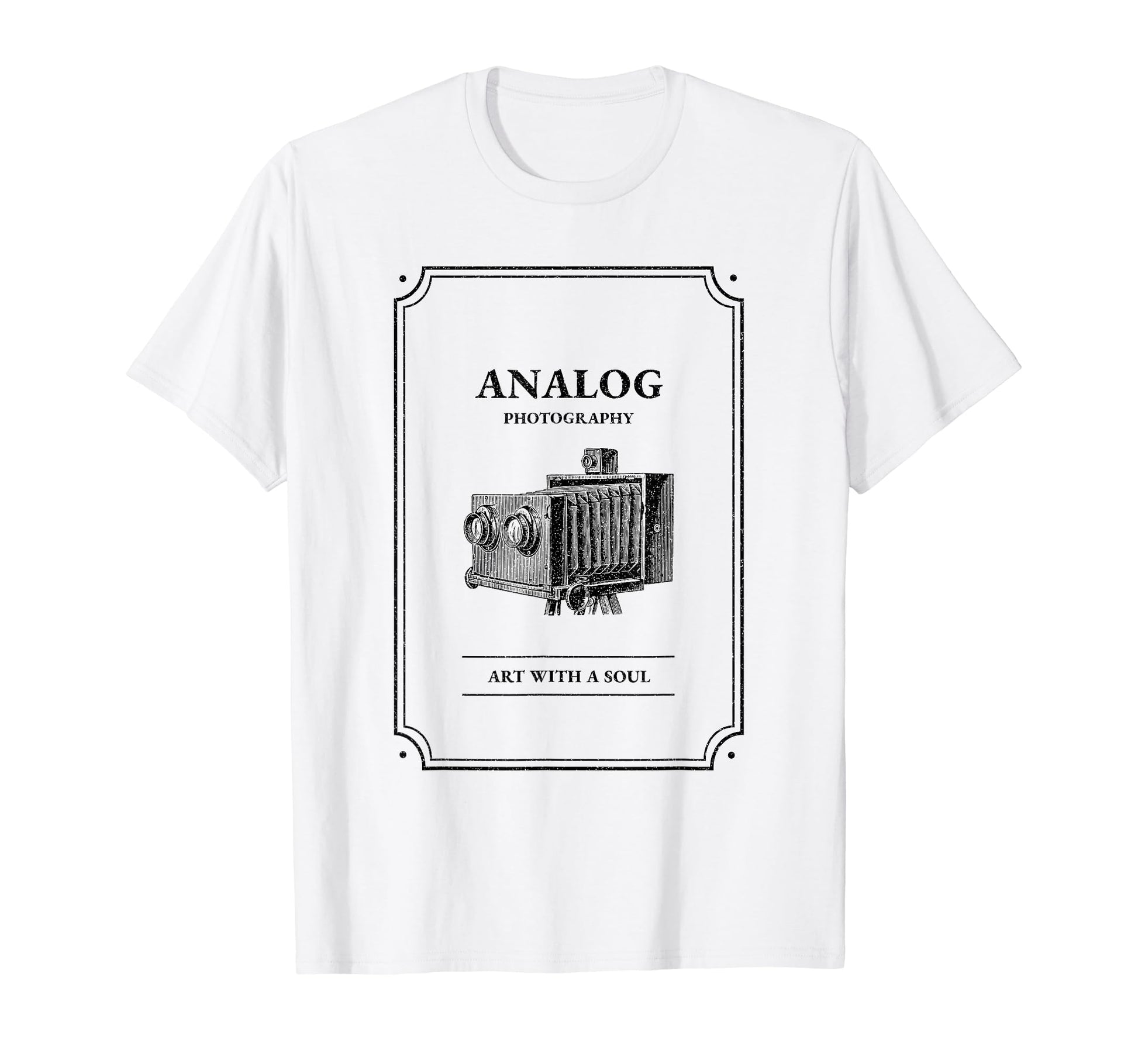 Analog Photography Art Soul Camera T-Shirt - Novelty Apparel for Adults - T-Shirt, Sweatshirt, Hoodie