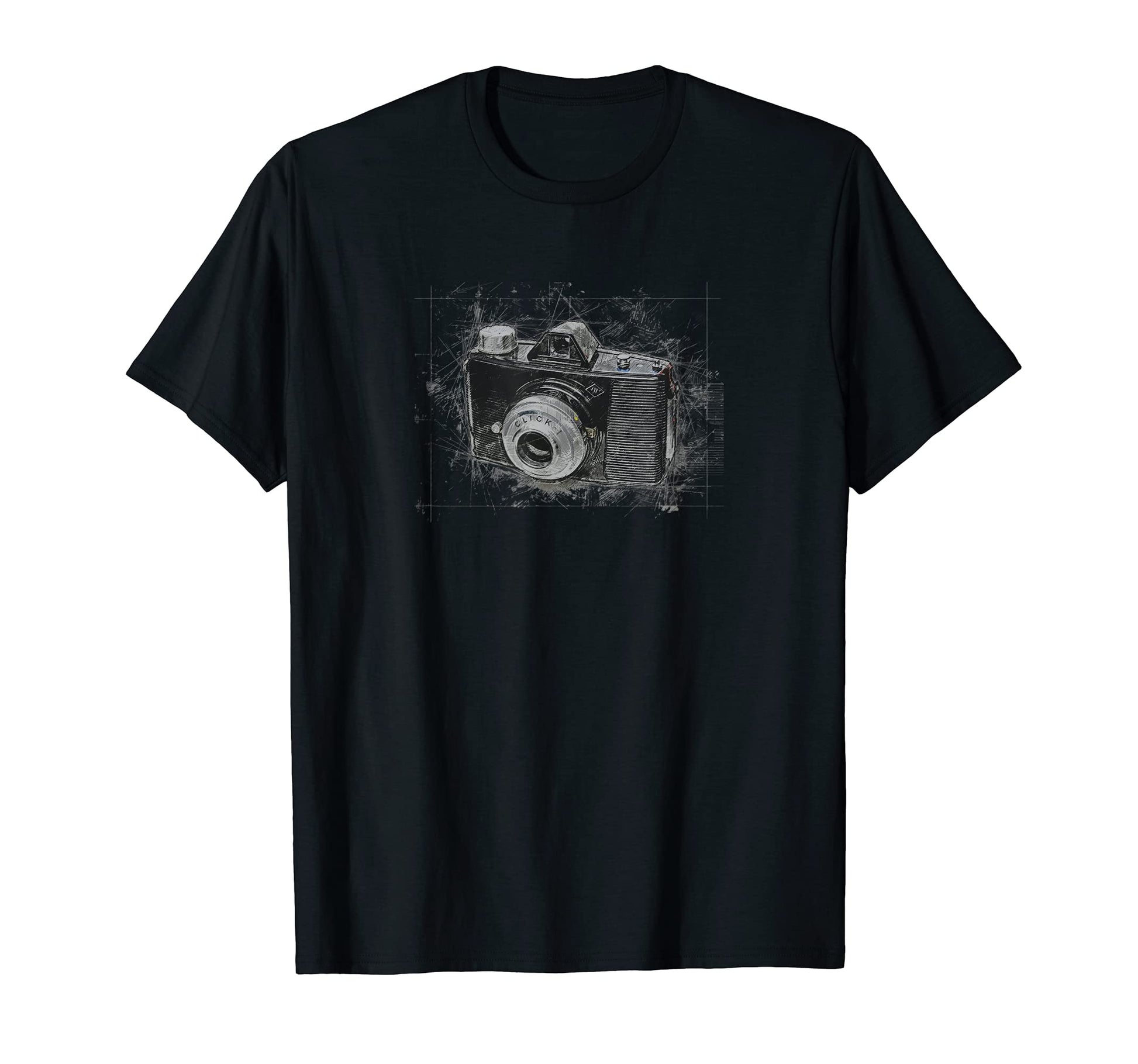 Photography Camera Novelty T-Shirt - Custom Art Print for Adults - T-Shirt, Sweatshirt, Hoodie