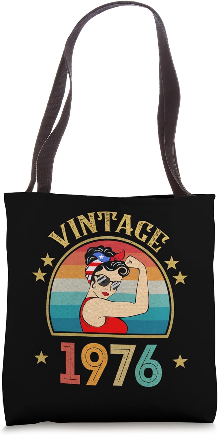 Vintage 1976 Classic Retro 50 Birthday - Adult & Kids T-Shirts, Sweatshirts & Hoodies apparel design preview 1