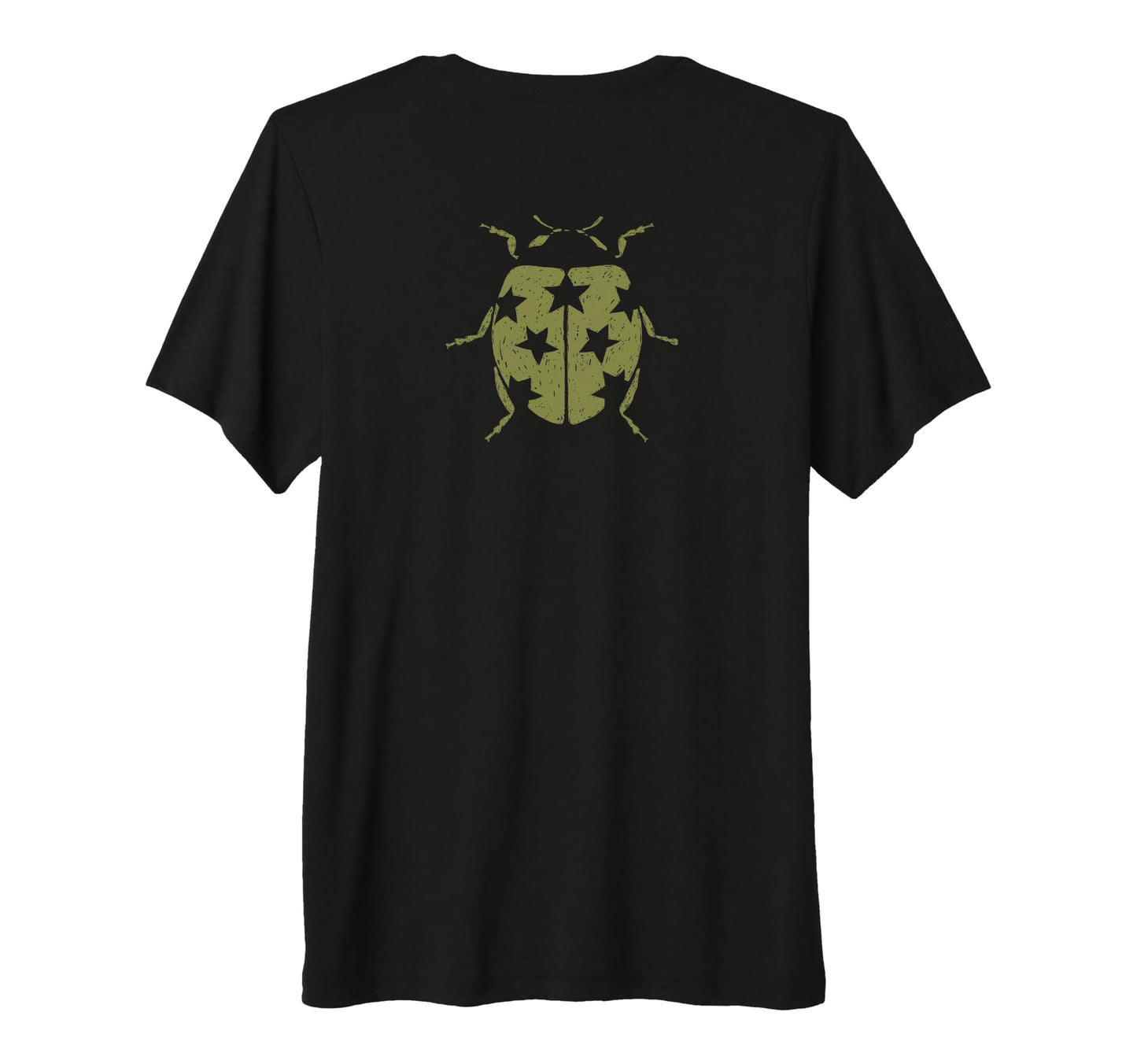 Fairy Grunge Ladybug Star Dots Whimsy T-Shirt - Custom Art Print Men Women - T-Shirt, Sweatshirt, Hoodie