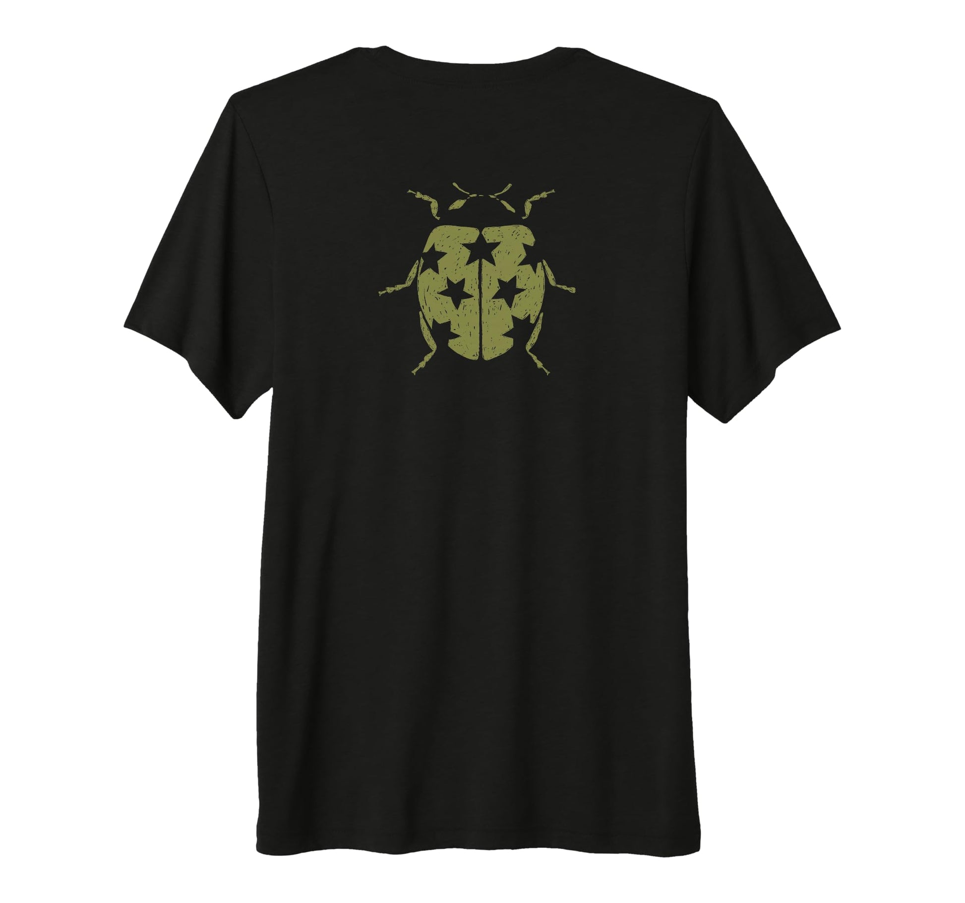 Fairy Grunge Ladybug Star Dots Whimsy T-Shirt - Custom Art Print Men Women - T-Shirt, Sweatshirt, Hoodie