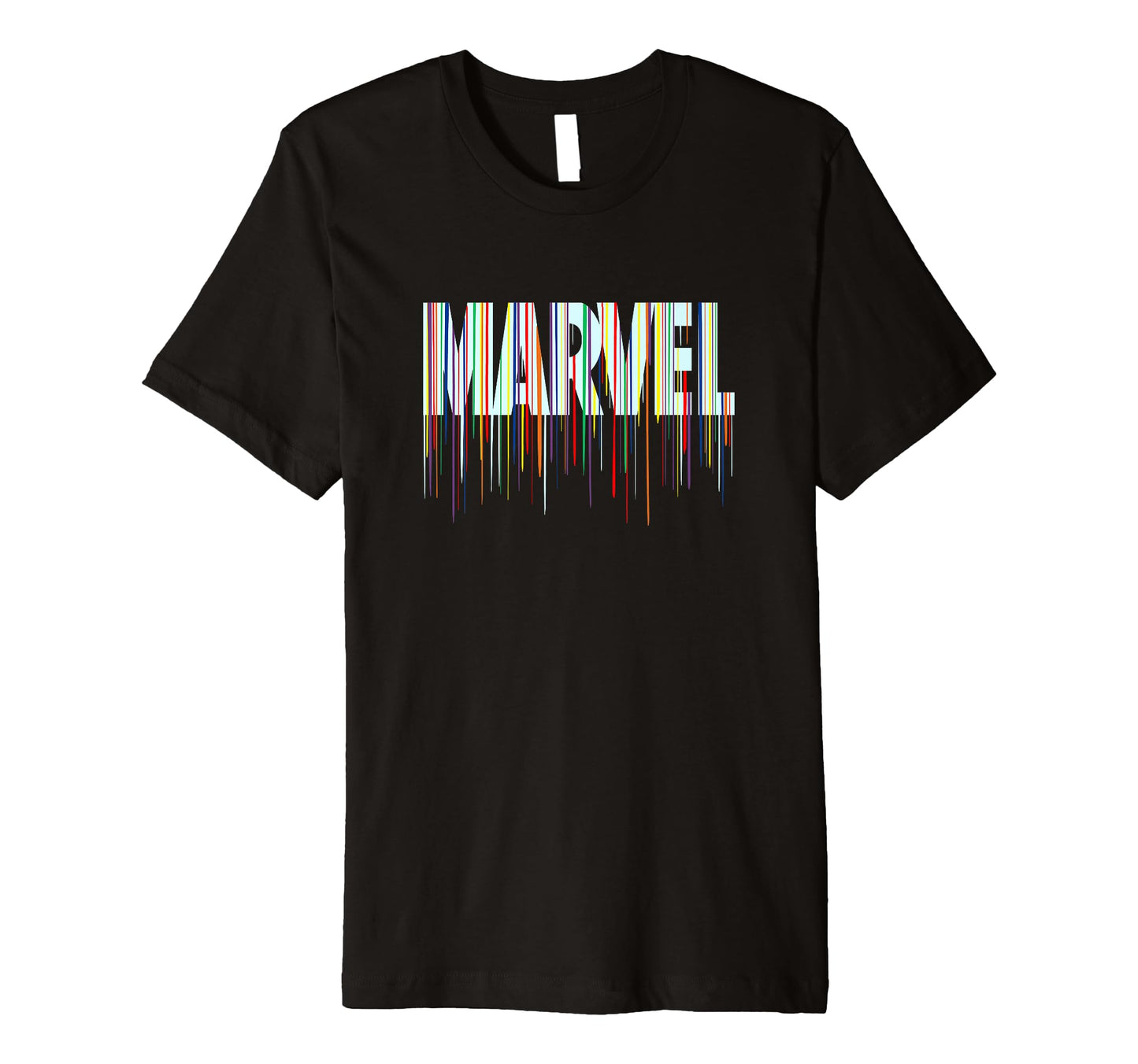 Marvel Comics Rainbow Paint Drip Logo T-Shirt - Minimalist Print Men Women - T-Shirt, Sweatshirt, Hoodie