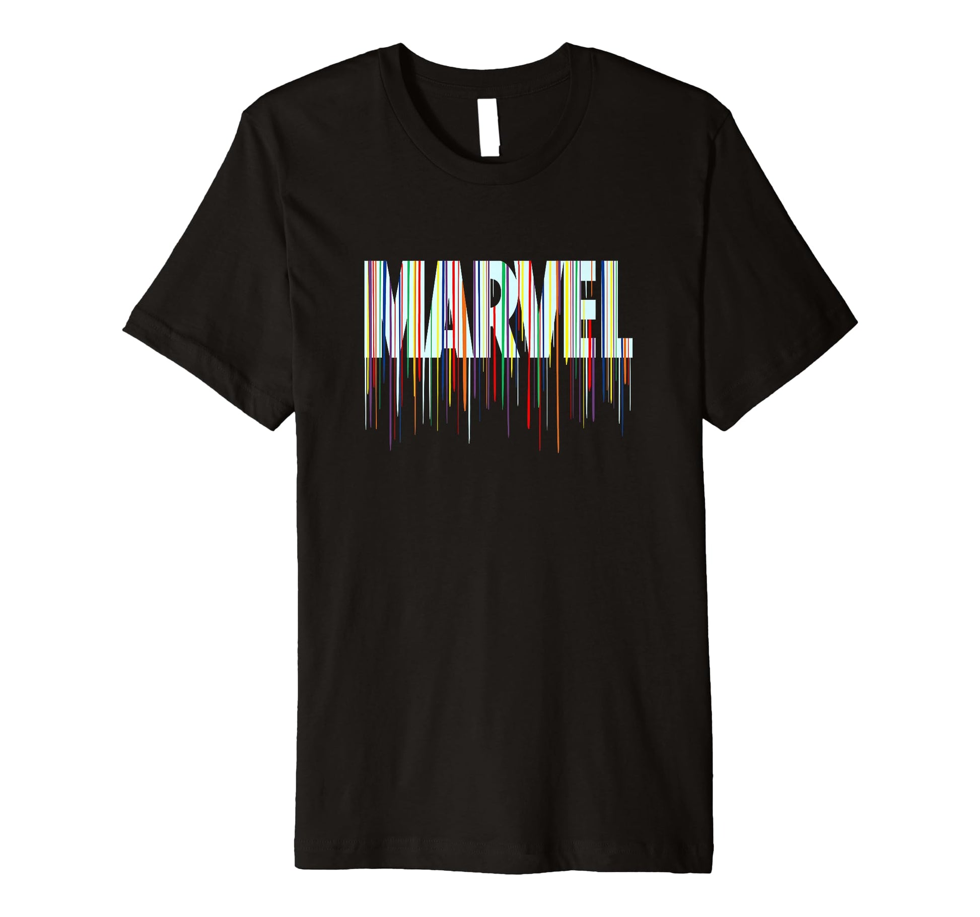 Marvel Comics Rainbow Paint Drip Logo T-Shirt - Minimalist Print Men Women - T-Shirt, Sweatshirt, Hoodie