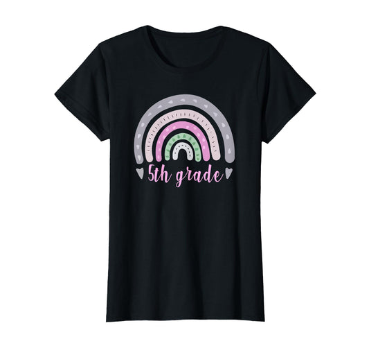 5Th Fifth Grade Teacher Back To School T-Shirt - Unique Graphic Men Women - T-Shirt, Sweatshirt, Hoodie