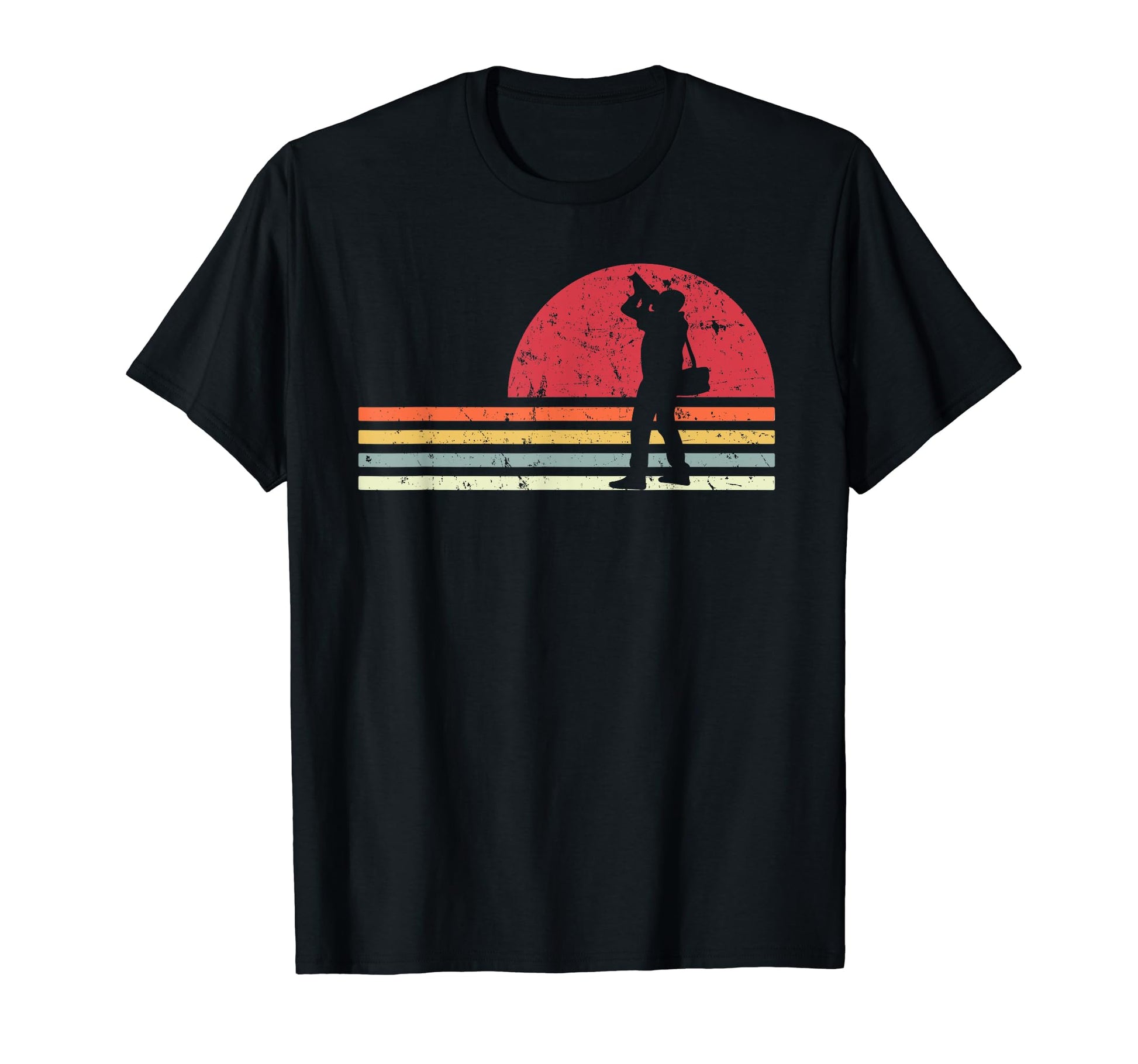 Silhouette Cameraman Photography T-Shirt - Trendy Graphic for Adults - T-Shirt, Sweatshirt, Hoodie