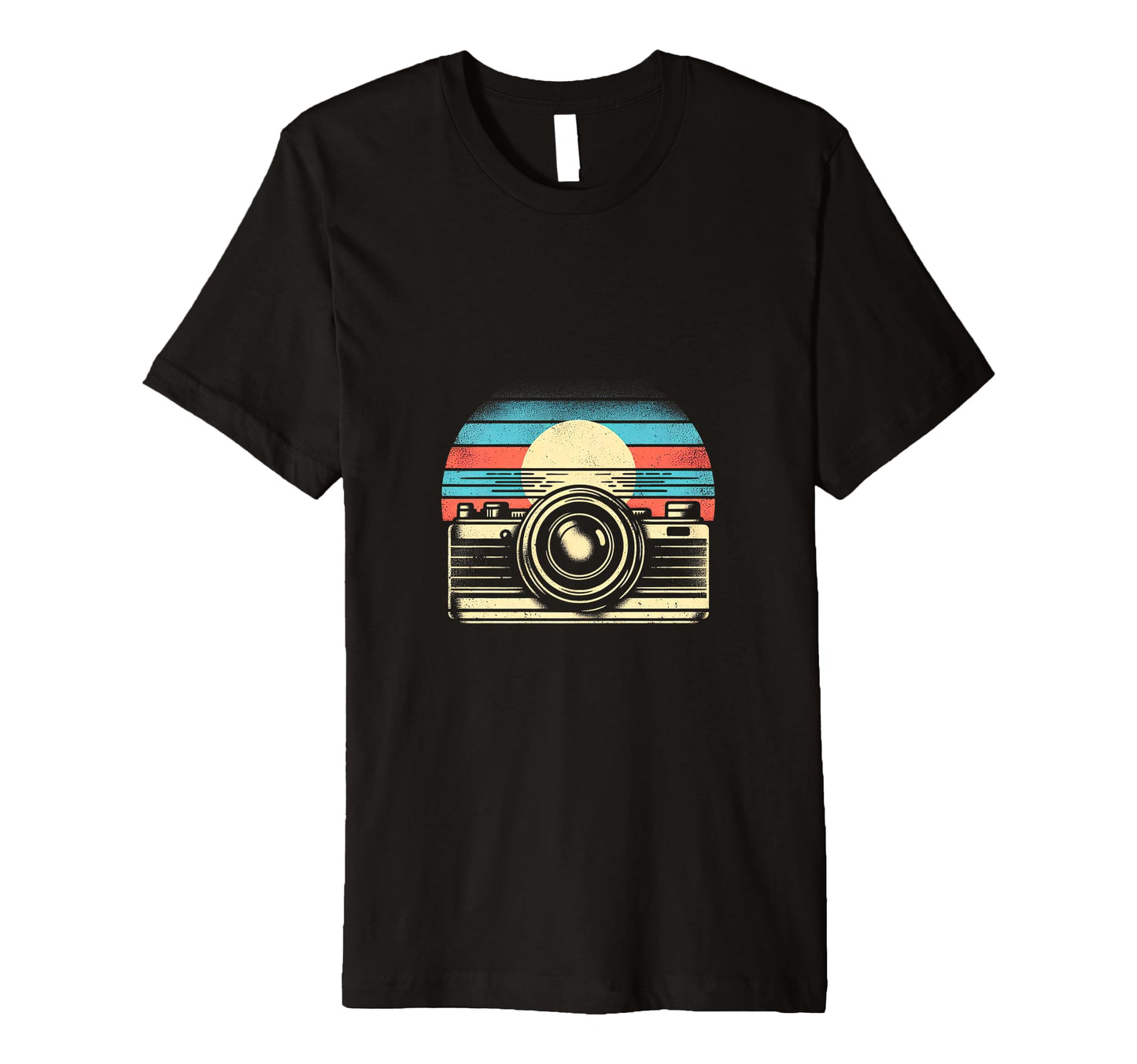 Camera Sunset T-Shirt - Unique Graphic Men Women - T-Shirt, Sweatshirt, Hoodie