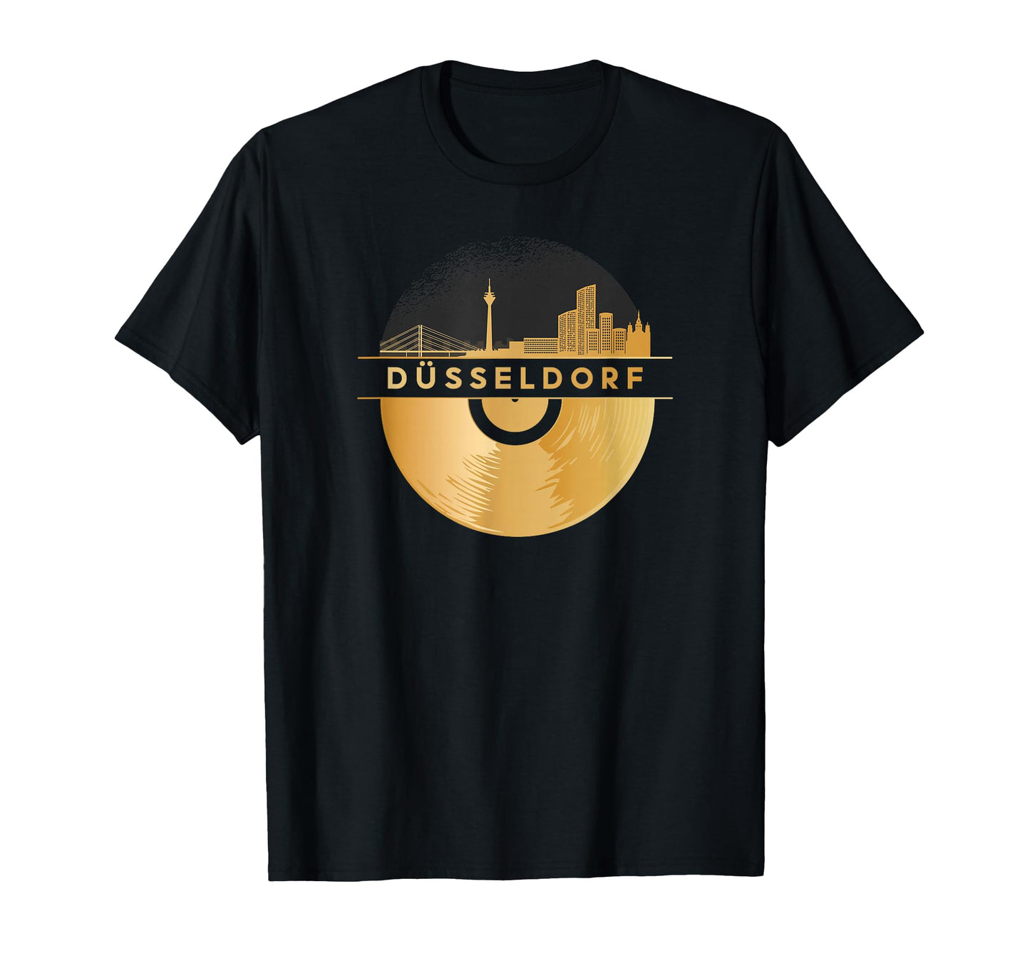 Vinyl Record Player Disco Music T-Shirt - Streetwear Style for Adults - T-Shirt, Sweatshirt, Hoodie