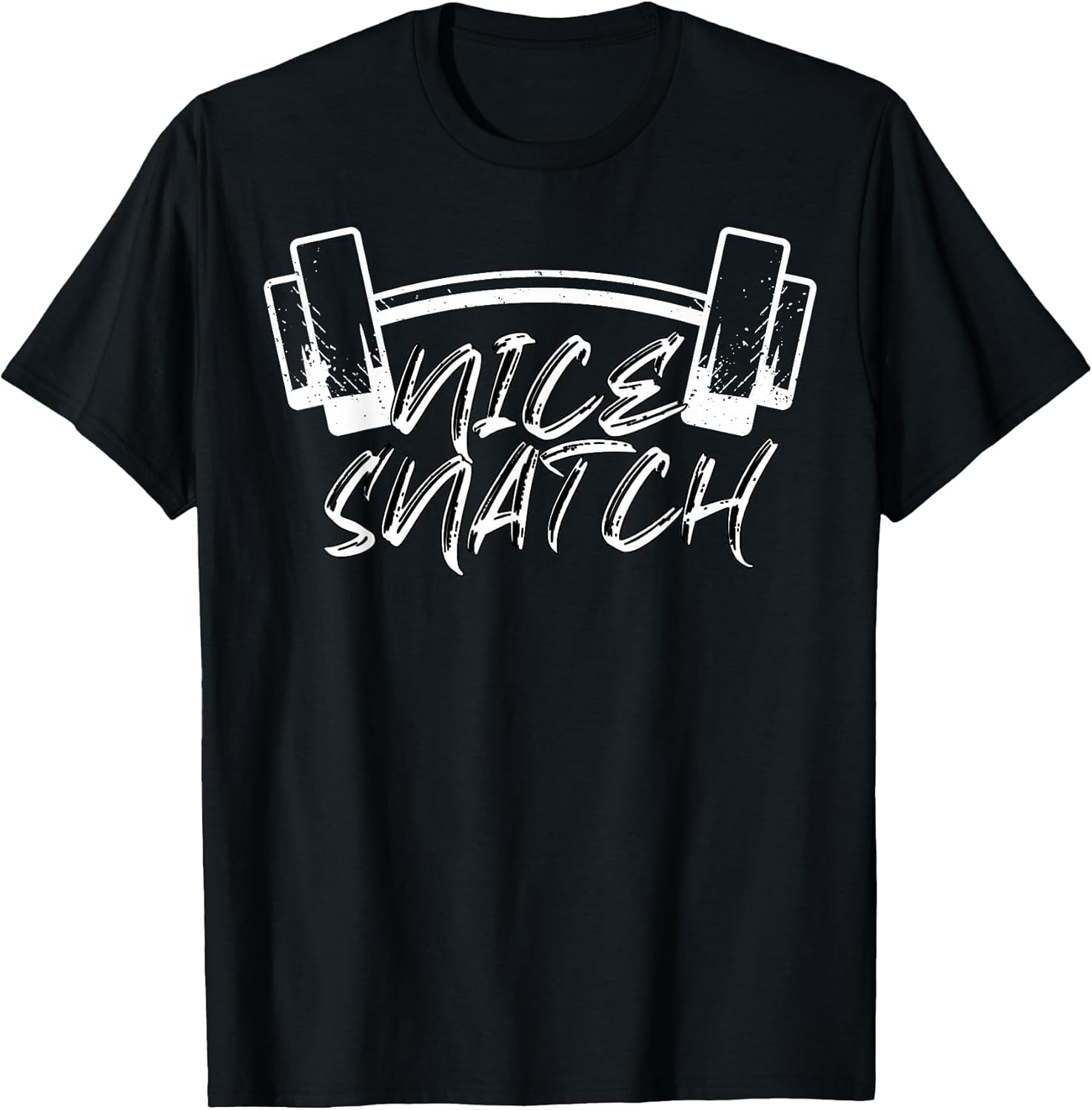 Nice Snatch Funny Gym Weightlifter - Adult & Kids T-Shirts, Sweatshirts & Hoodies apparel design preview 1