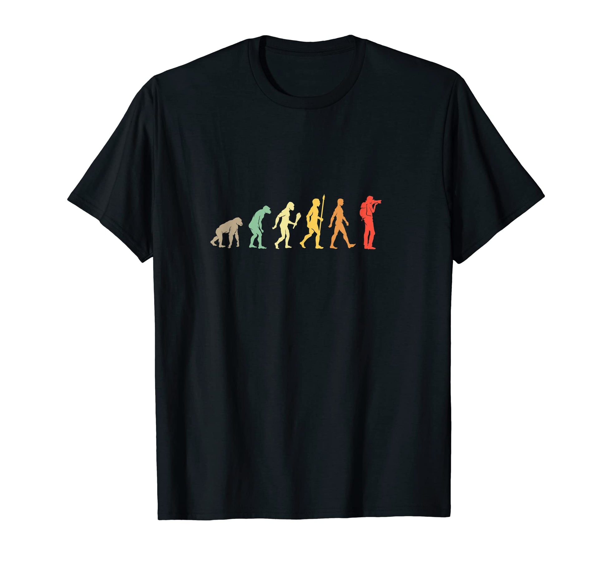 Funny Photographer Evolution Gift T-Shirt - Aesthetic Graphic for Adults - T-Shirt, Sweatshirt, Hoodie