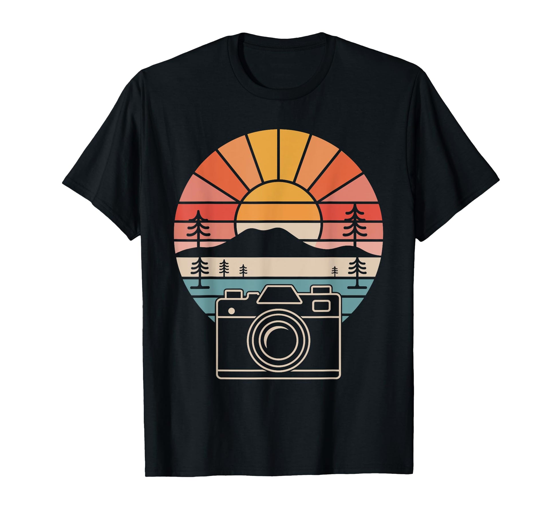 Photography Camera Photographer Nature T-Shirt - Graphic Print for Adults - T-Shirt, Sweatshirt, Hoodie