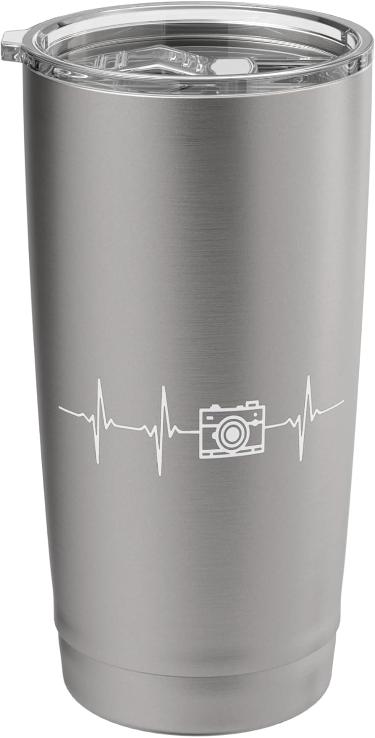 Photographer Camera Heartbeat Men Women Kids - Adult & Kids T-Shirts, Sweatshirts & Hoodies apparel design preview 1