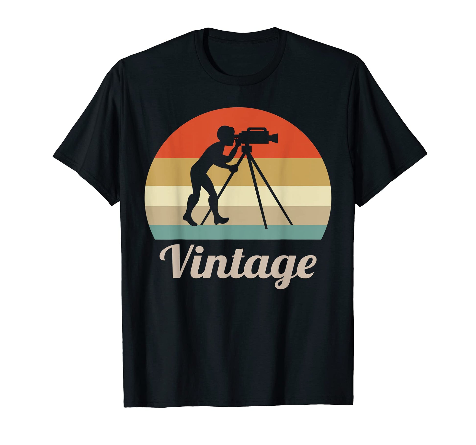 Tv Camera Operator Cameraman Film T-Shirt - Trendy Graphic for Adults - T-Shirt, Sweatshirt, Hoodie