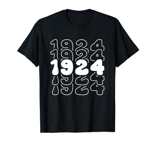 100 Year Old Groovy 100Th Birthday T-Shirt - Novelty Apparel Men Women - T-Shirt, Sweatshirt, Hoodie