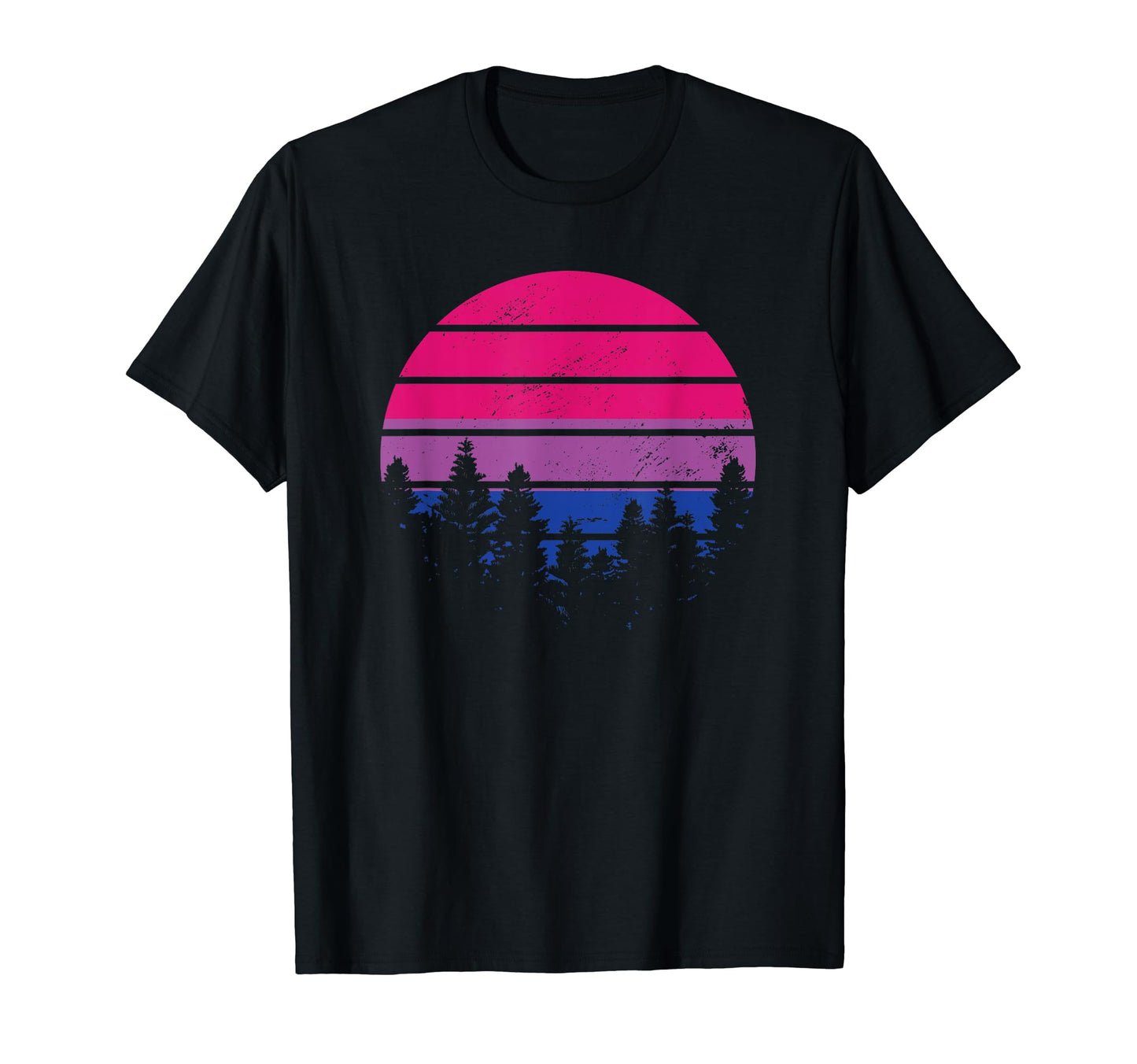 Lgbtq Pride Lesbian Gay Rainbow Sunset T-Shirt - Trendy Graphic Men Women - T-Shirt, Sweatshirt, Hoodie
